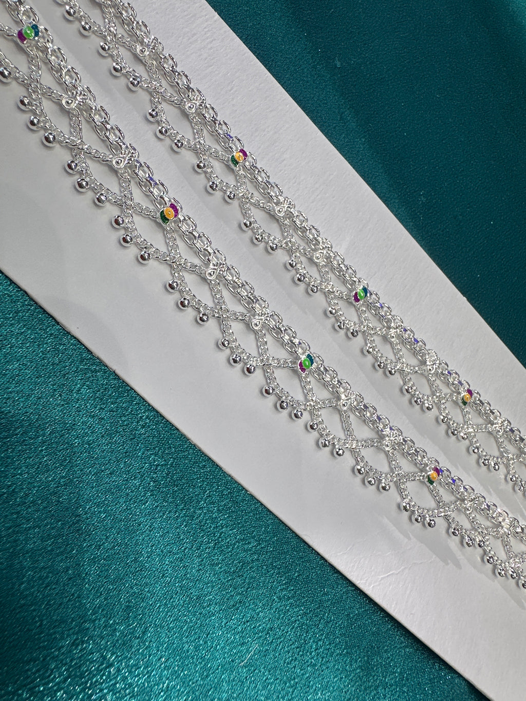 Women’s Fancy/Traditional Silver Anklet