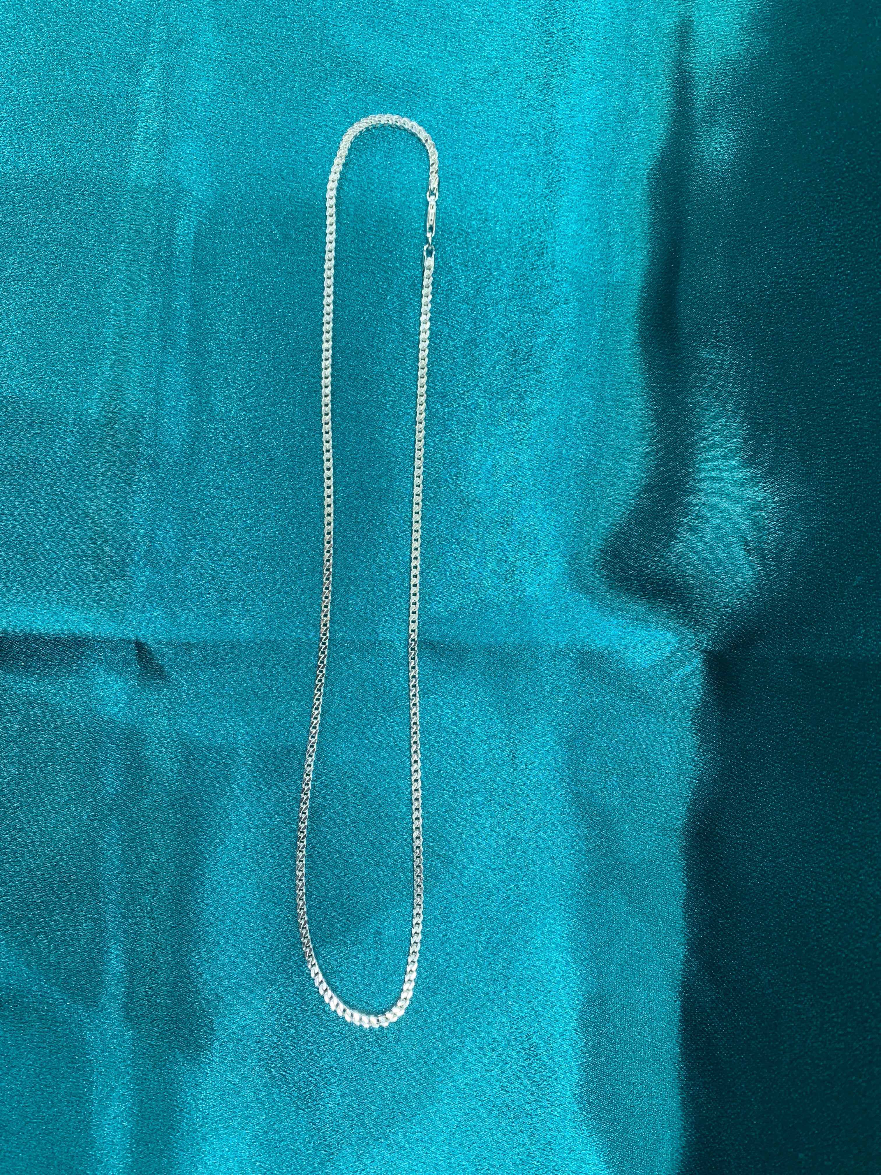 2mm Foxtail Silver 925 Chain