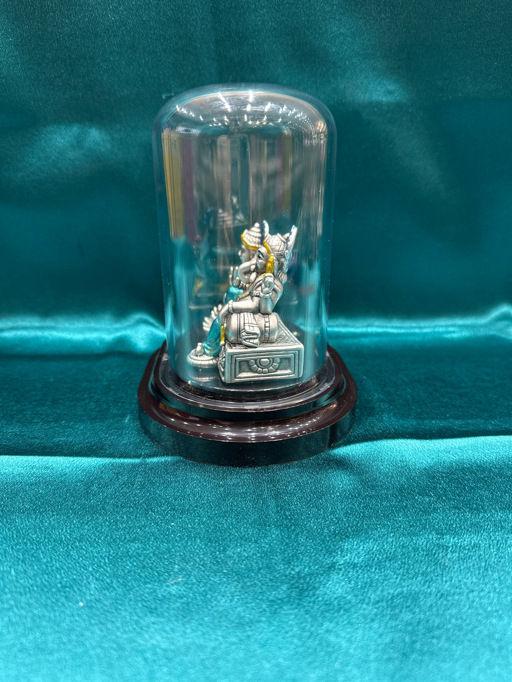 Pure Silver  Lakshmi Ganesh Ji Idol (Murti)