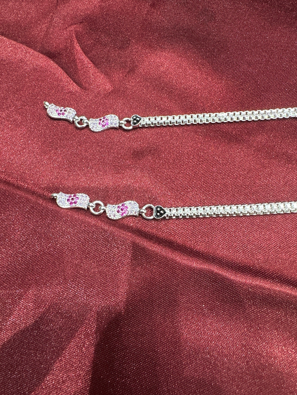 Women’s Fancy/Traditional Silver Anklet