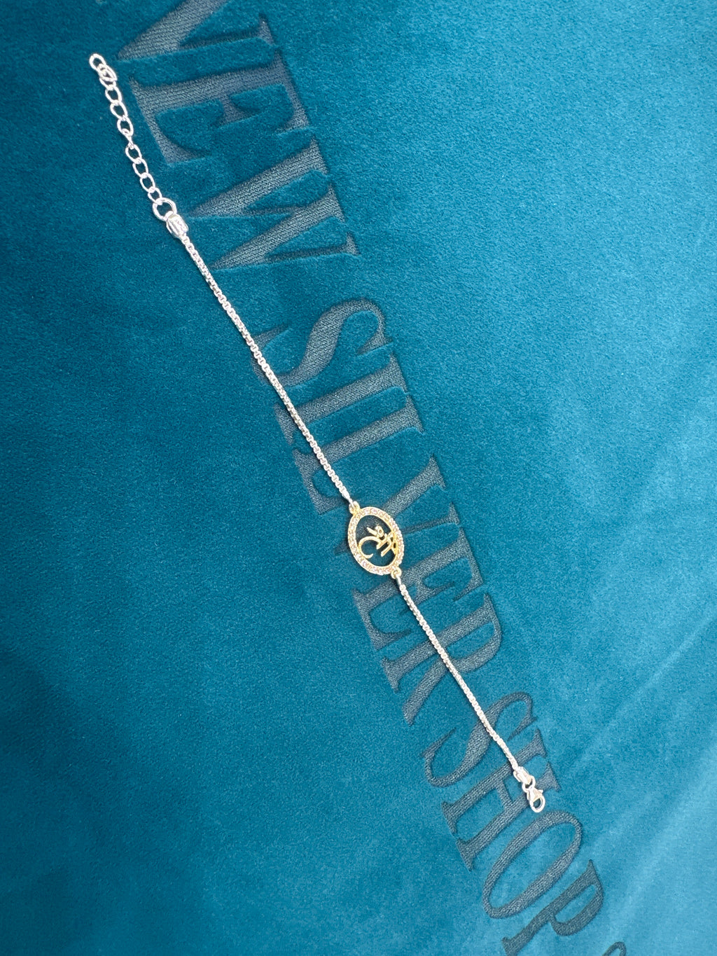 Silver Fancy Rakhi