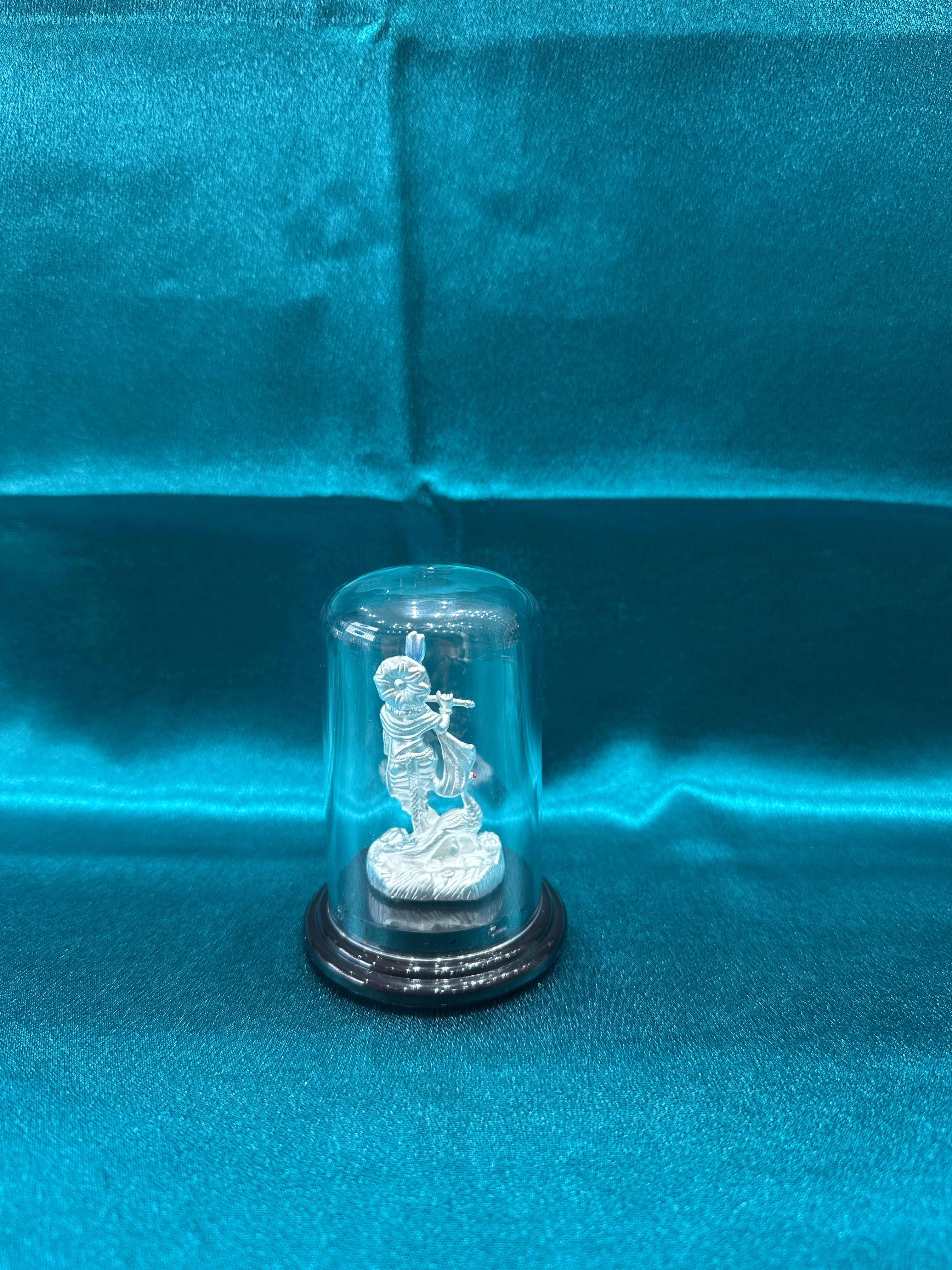 Pure Silver Krishna Ji Idol (Murti)