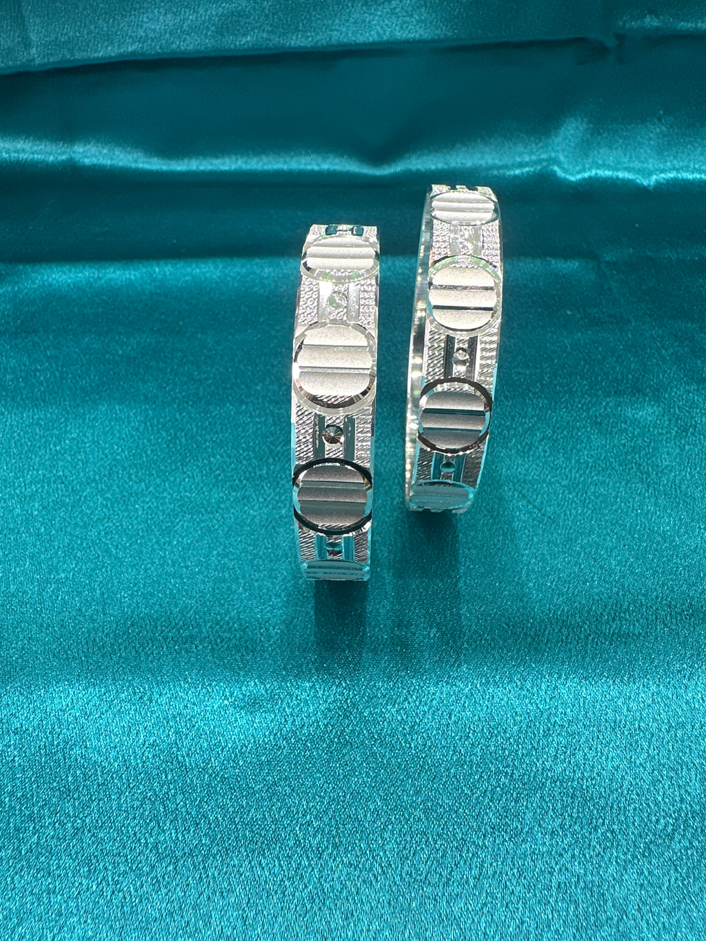 Designer Silver Bangles