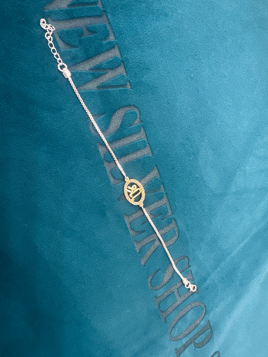Silver Fancy Rakhi