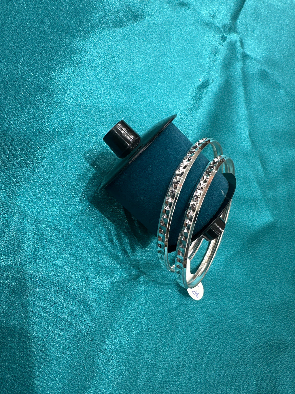 Designer Silver Bangles