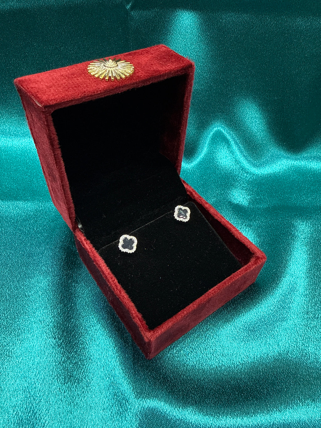 Women’s Fancy Clover Silver Earrings