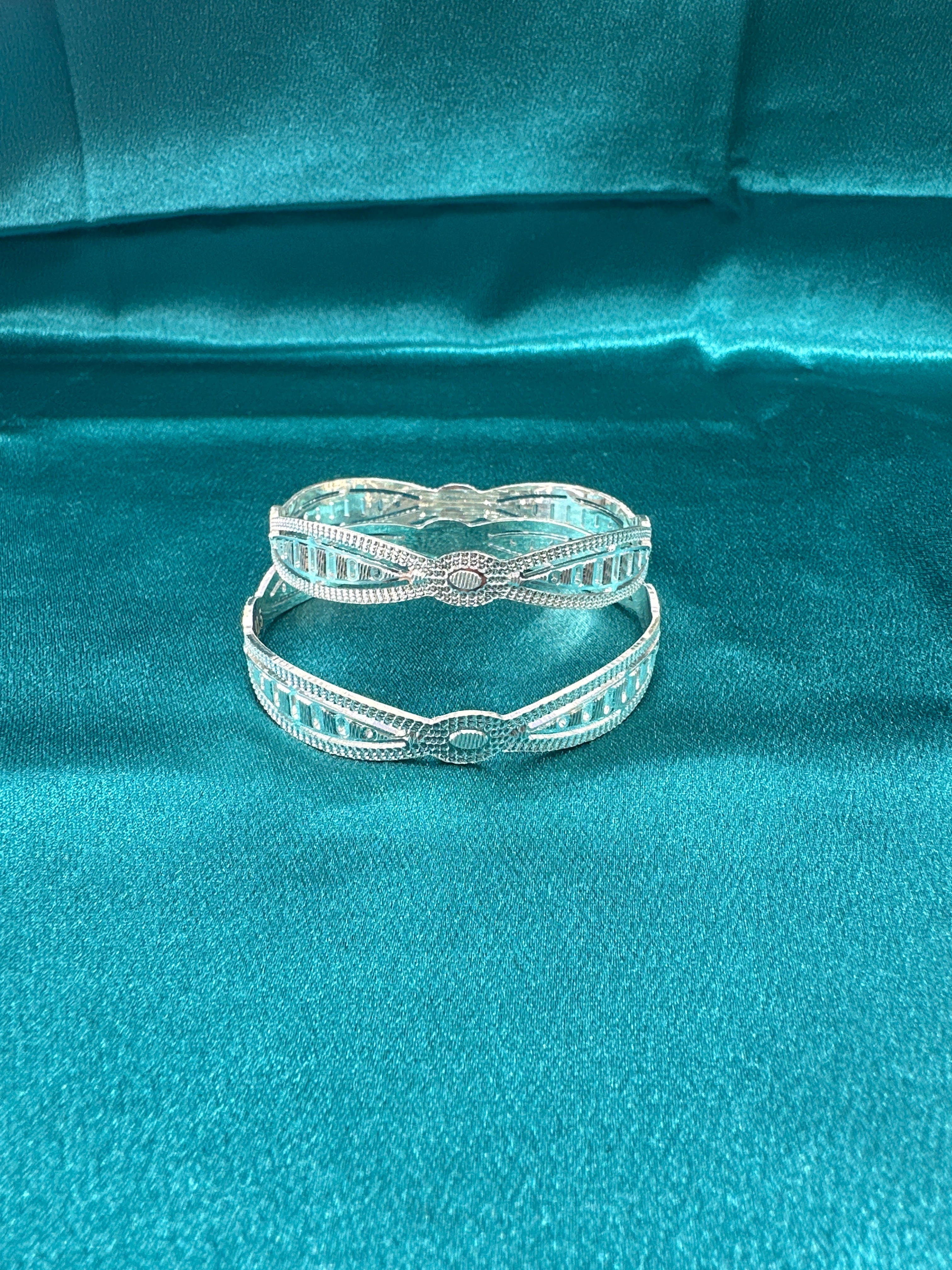 Designer Silver Bangles