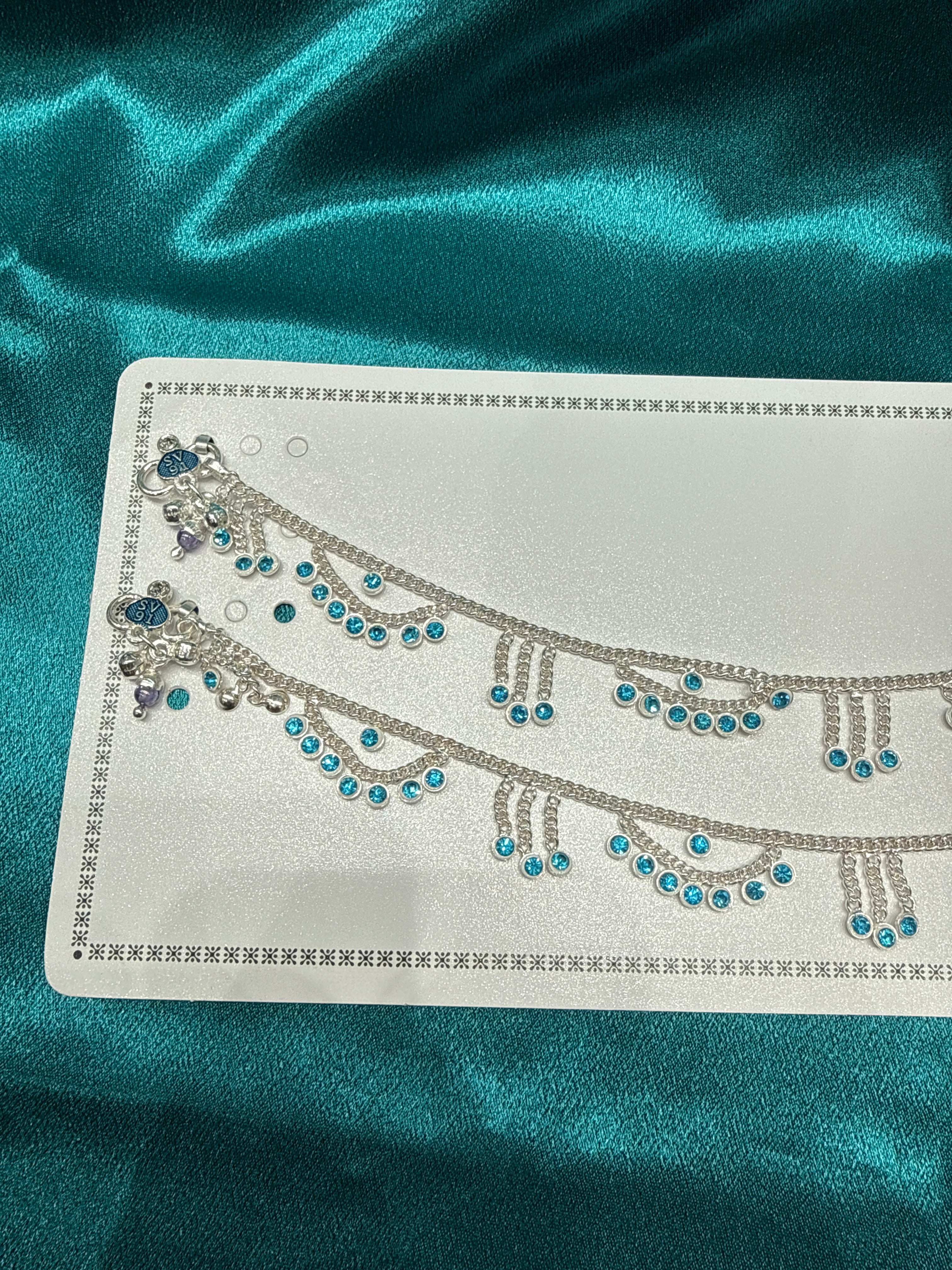 Women’s Fancy/Designer Silver Anklet