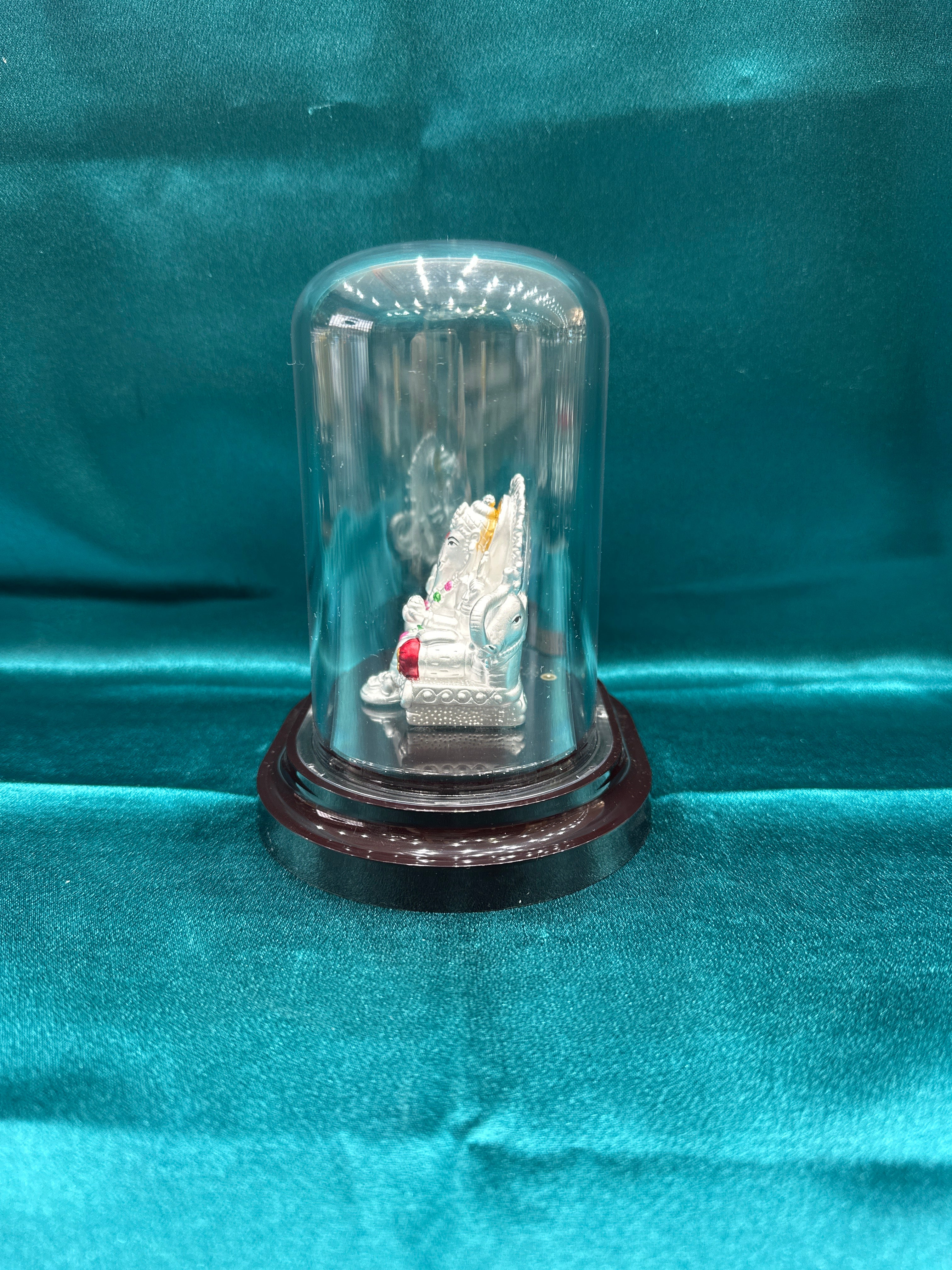 Pure Silver Ganesh Ji Idol (Murti)