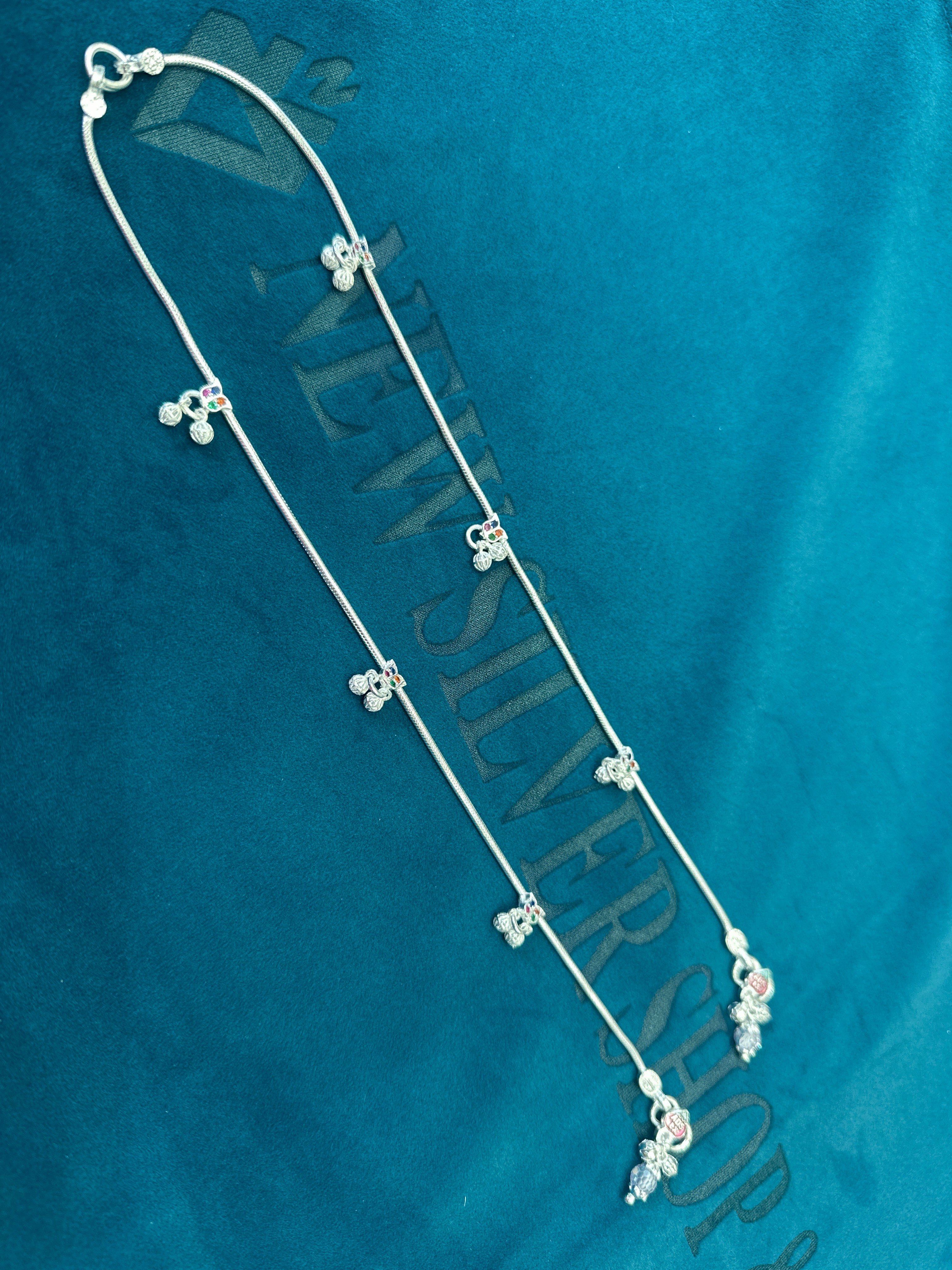 Women’s Fancy/Traditional Silver Anklet