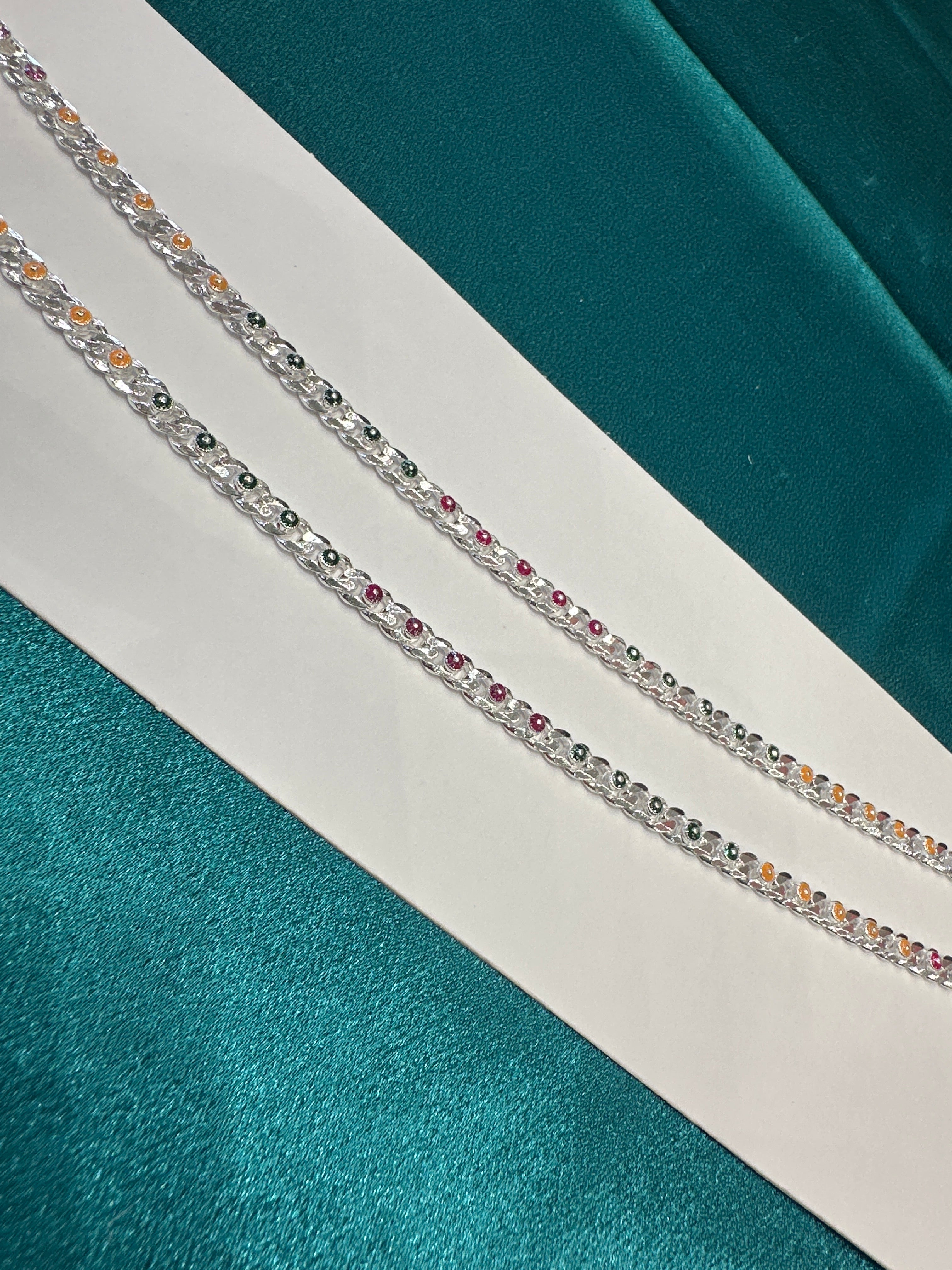Women’s Fancy/Traditional Silver Anklet