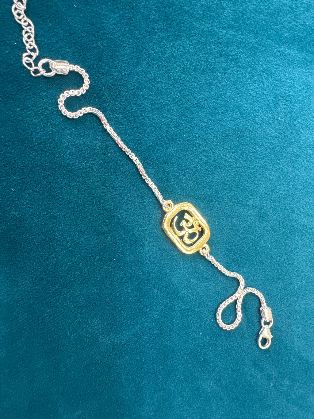 Silver Fancy Rakhi