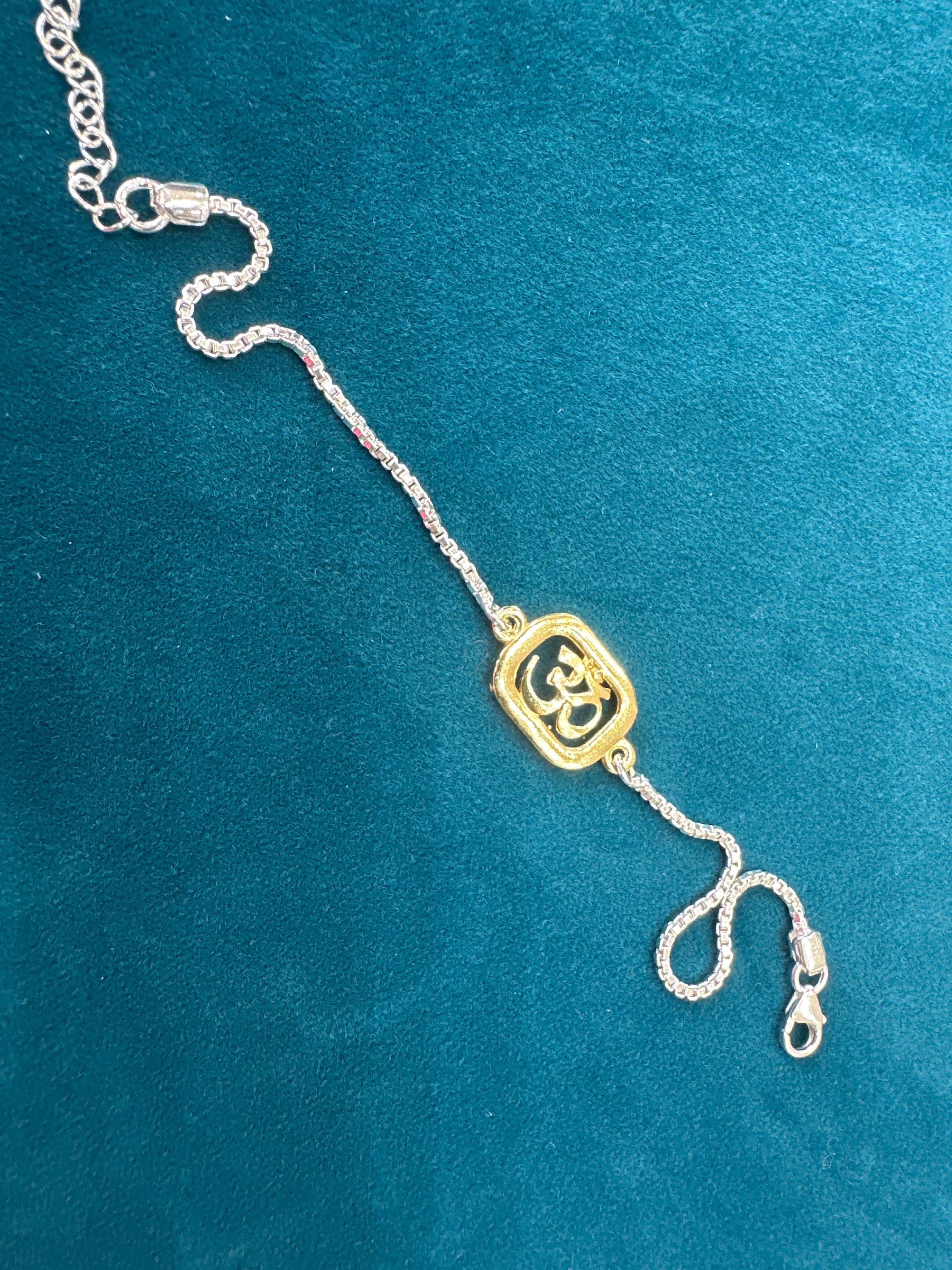 Silver Fancy Rakhi