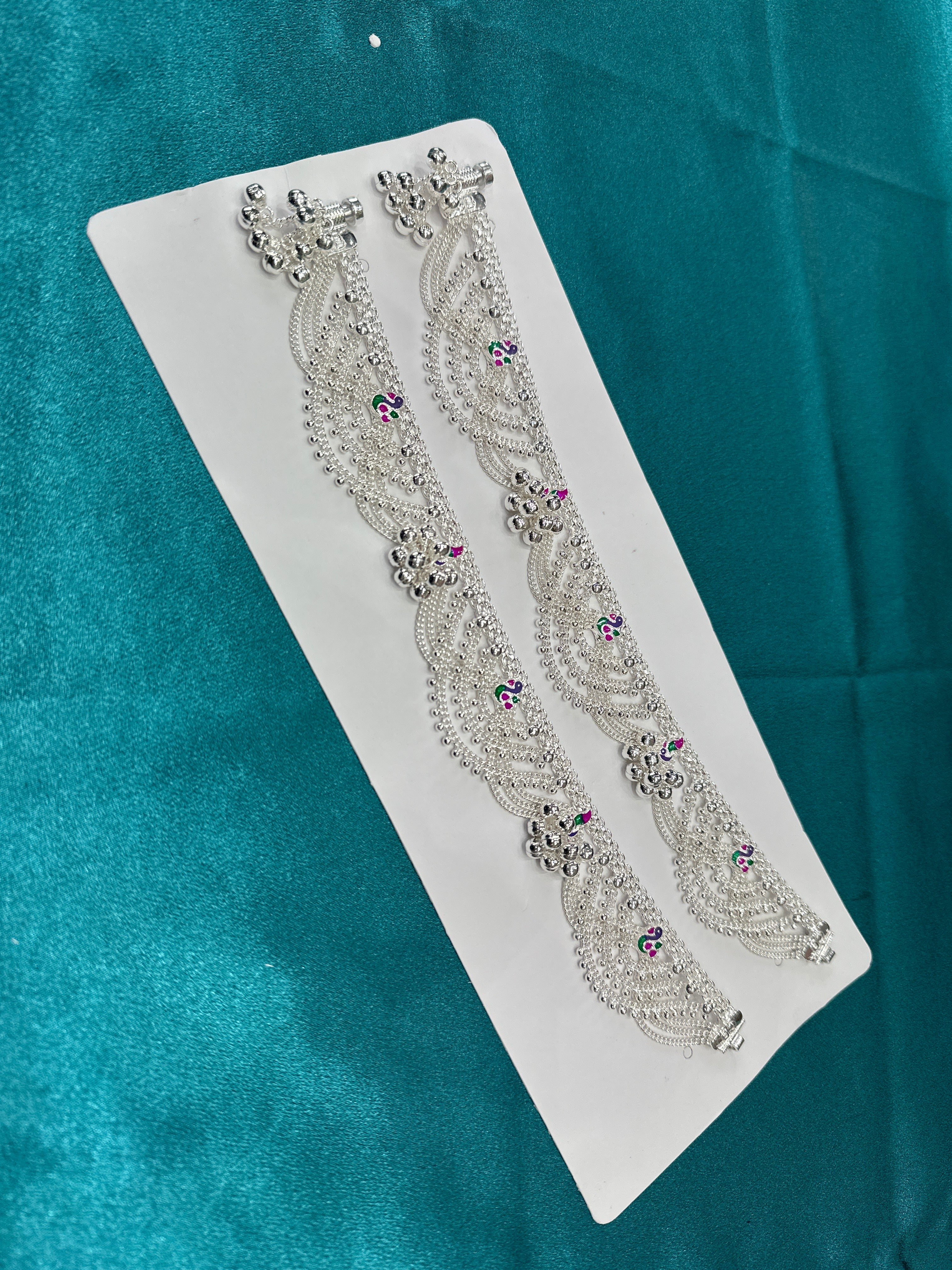 Women’s Fancy/Traditional Silver Anklet