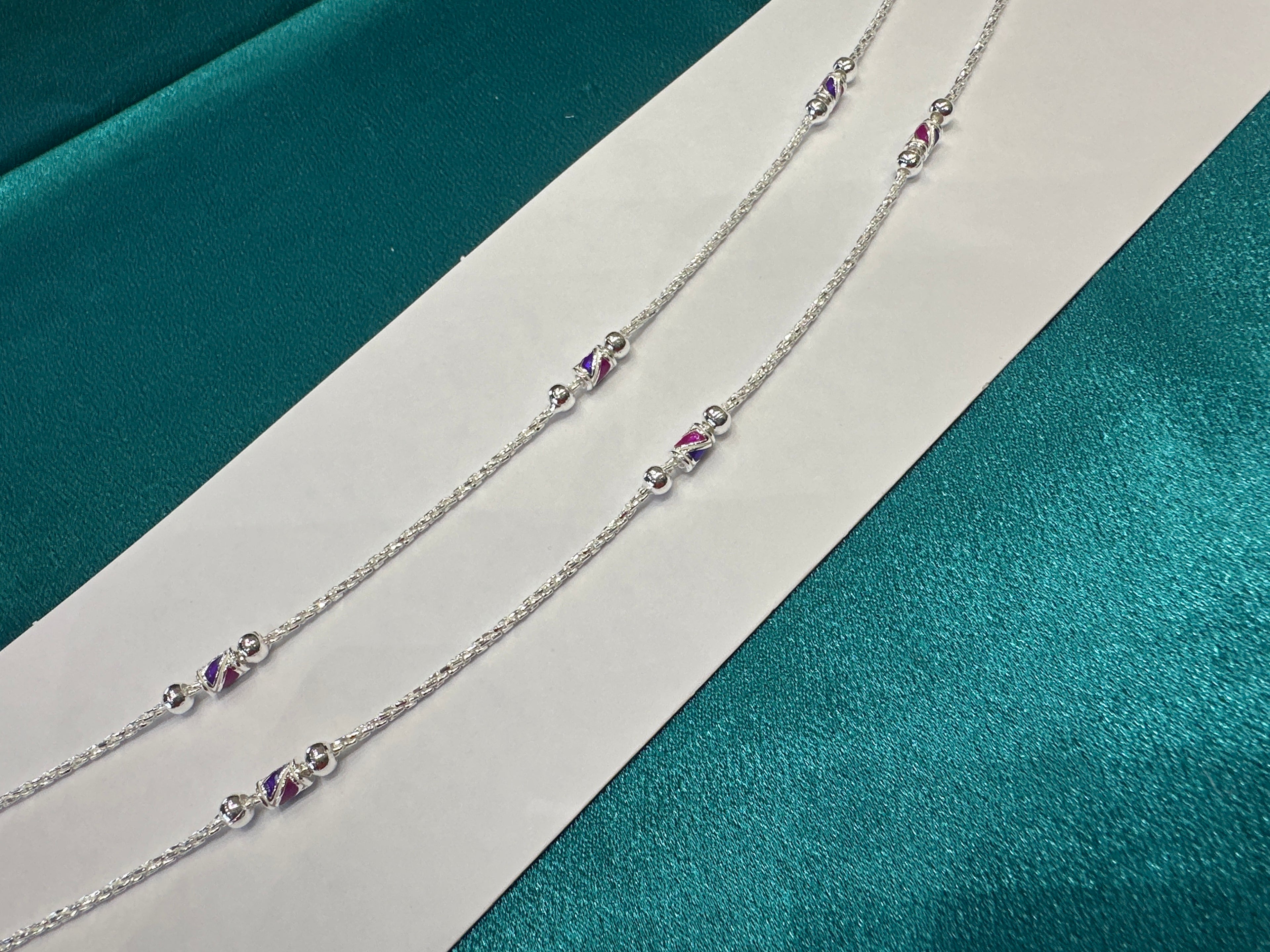 Women’s Fancy/Traditional Silver Anklet