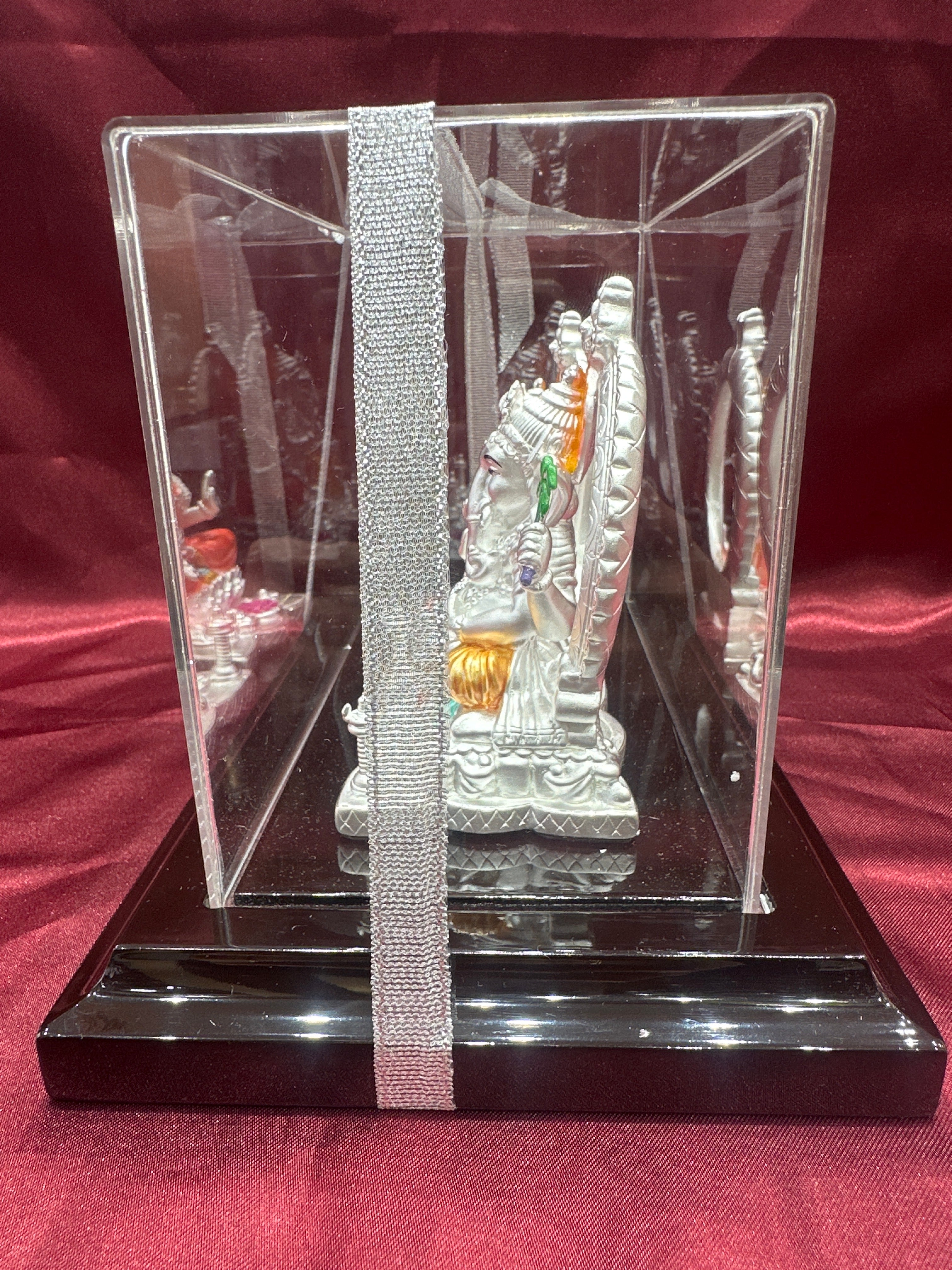 Pure Silver  Lakshmi Ganesh Ji Idol (Murti)