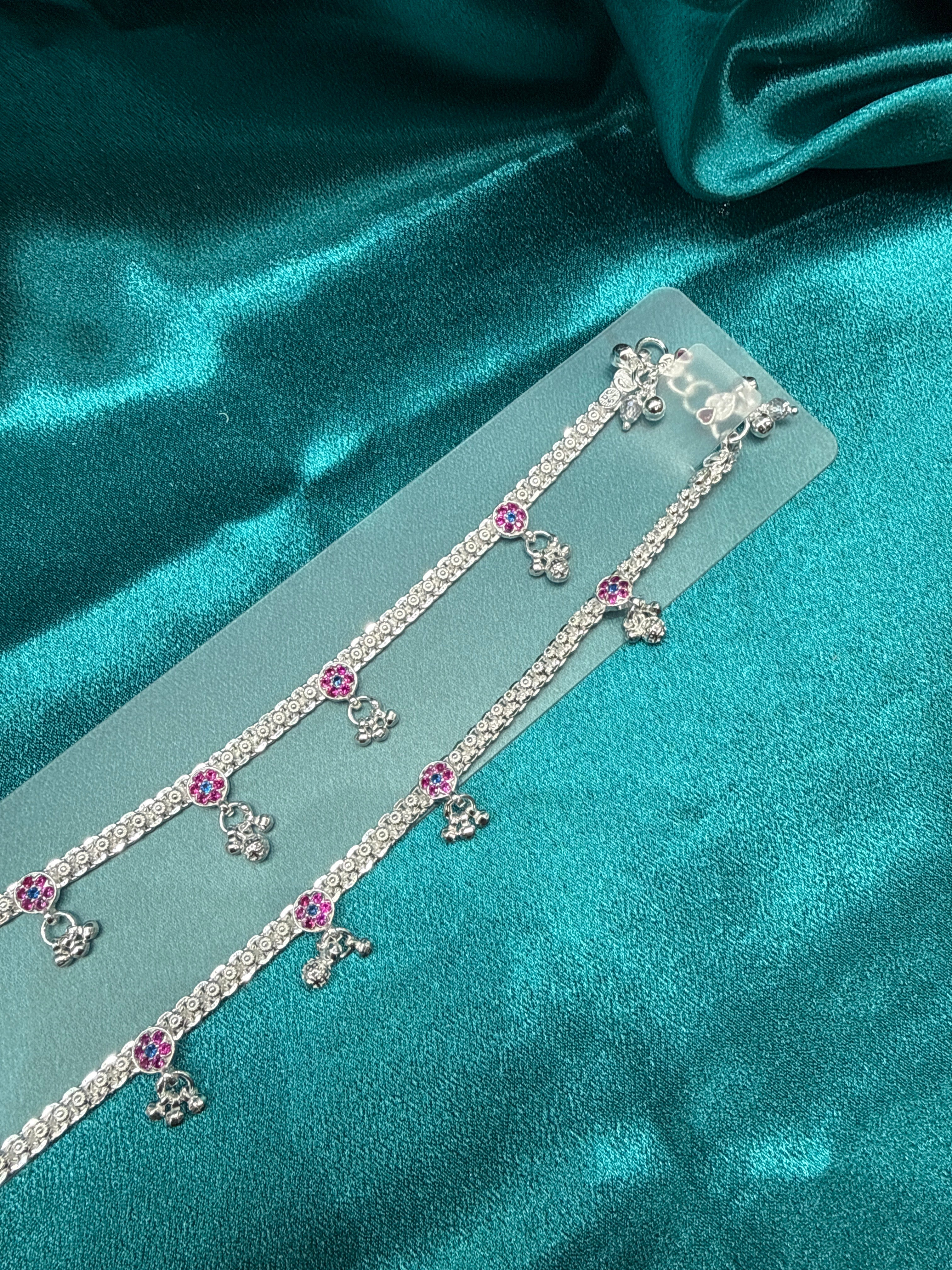 Women’s Fancy/Traditional Silver Anklet
