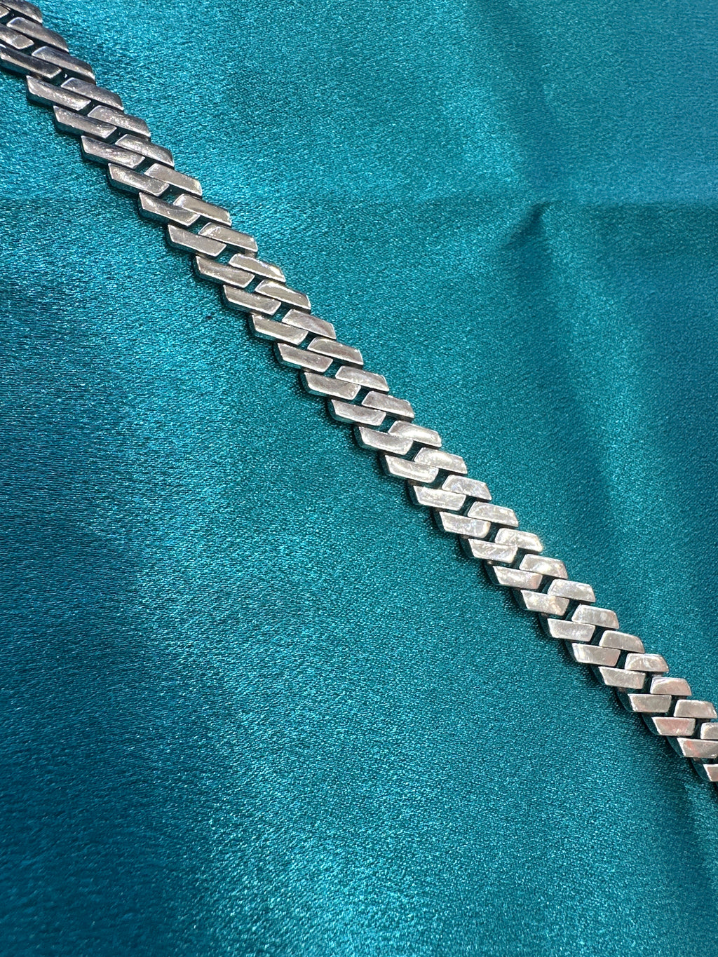 Men’s Designer Silver Bracelet (11mm)
