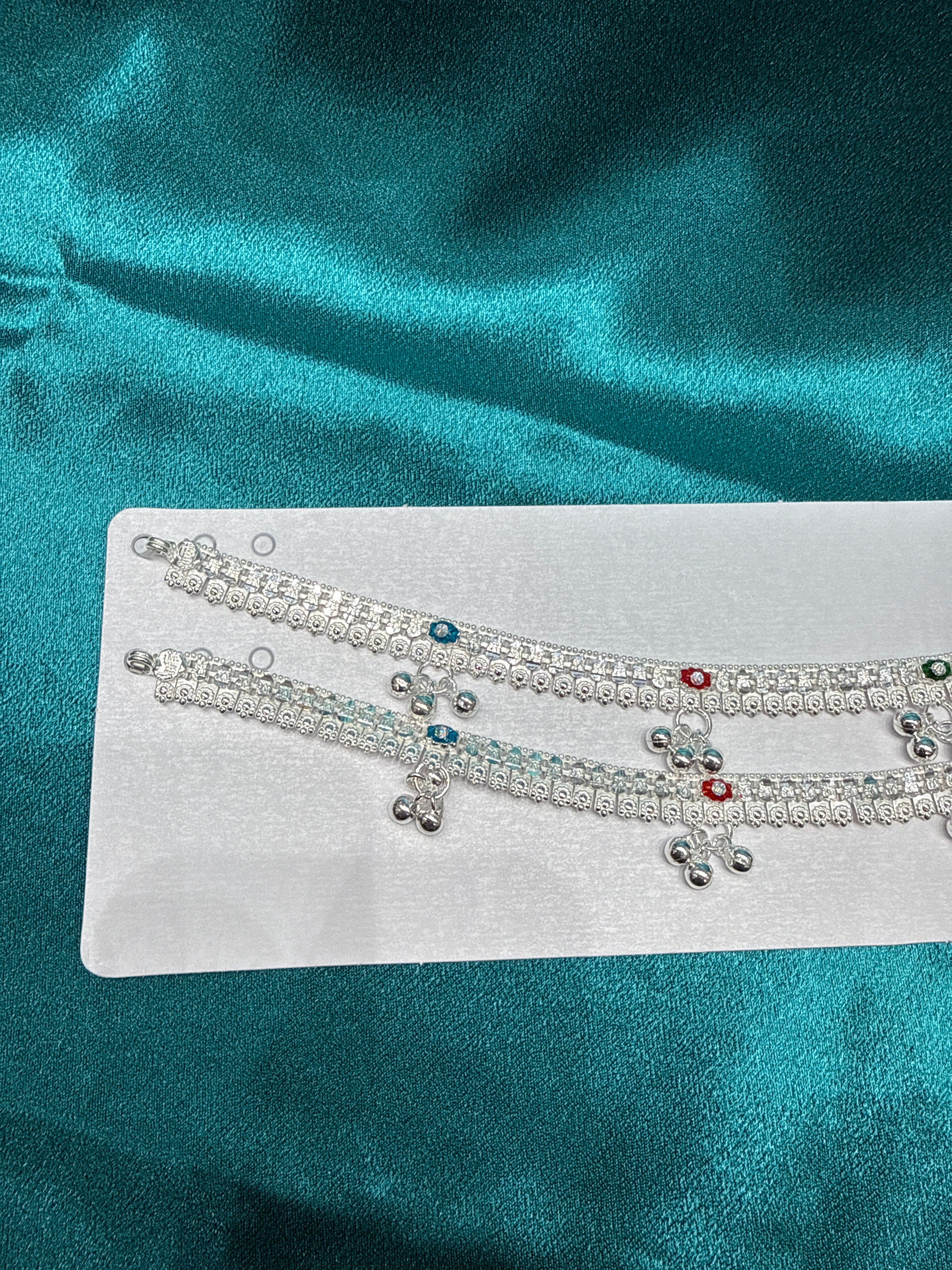 Women’s Fancy/Traditional Silver Anklet