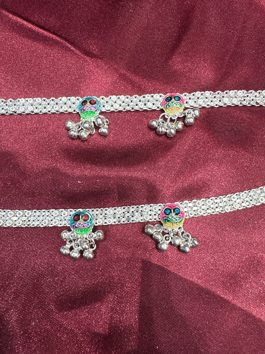 Women’s Fancy/Traditional Silver Anklet