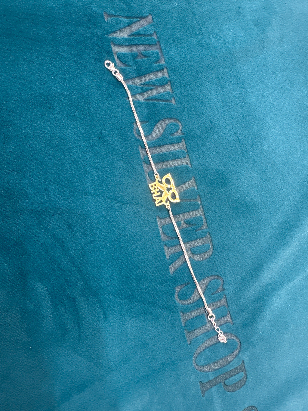 Silver Fancy Rakhi