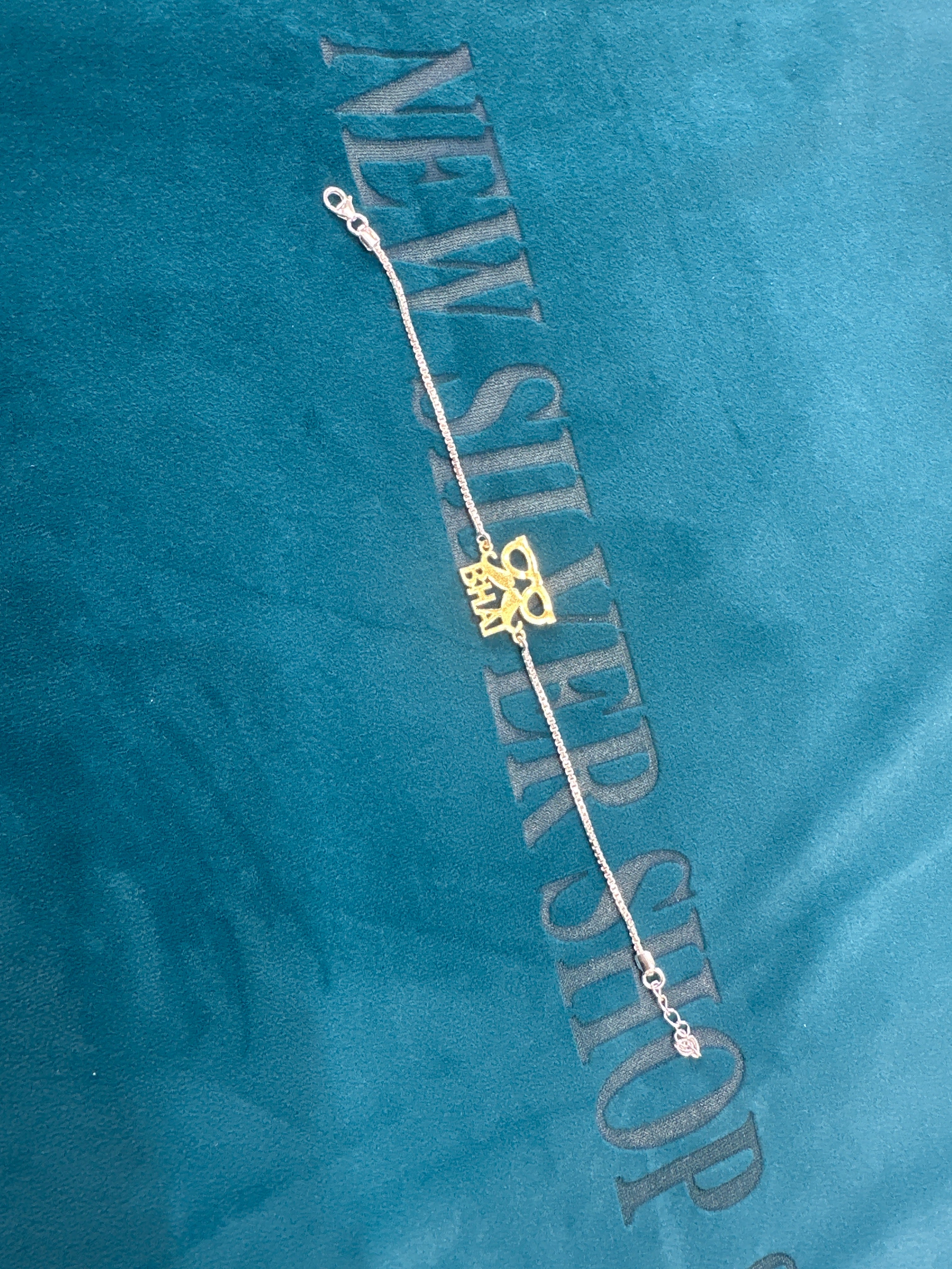 Silver Fancy Rakhi