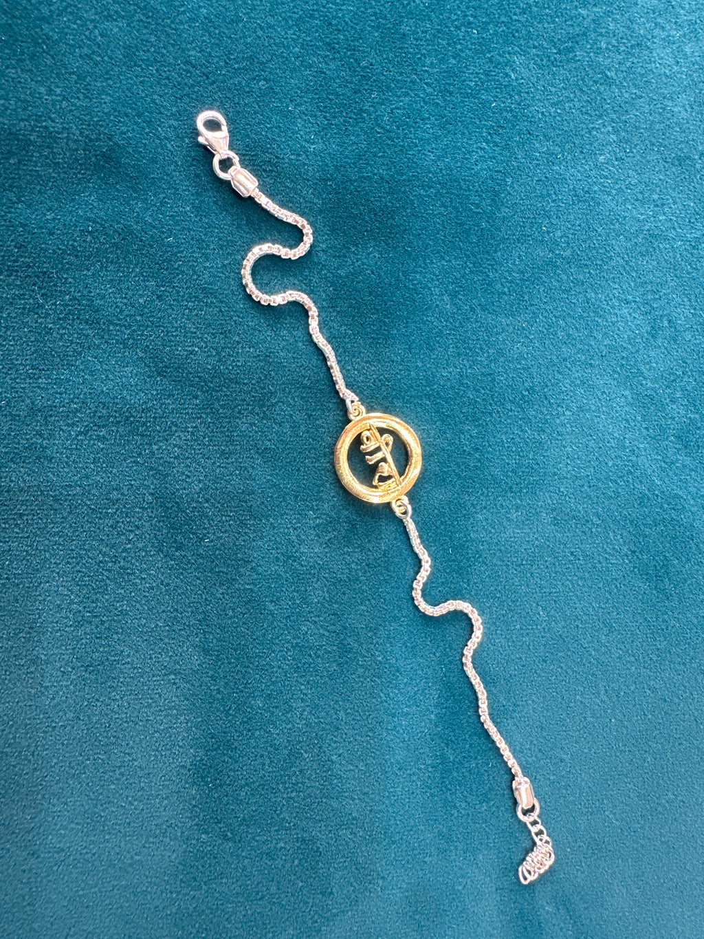 Silver Fancy Rakhi