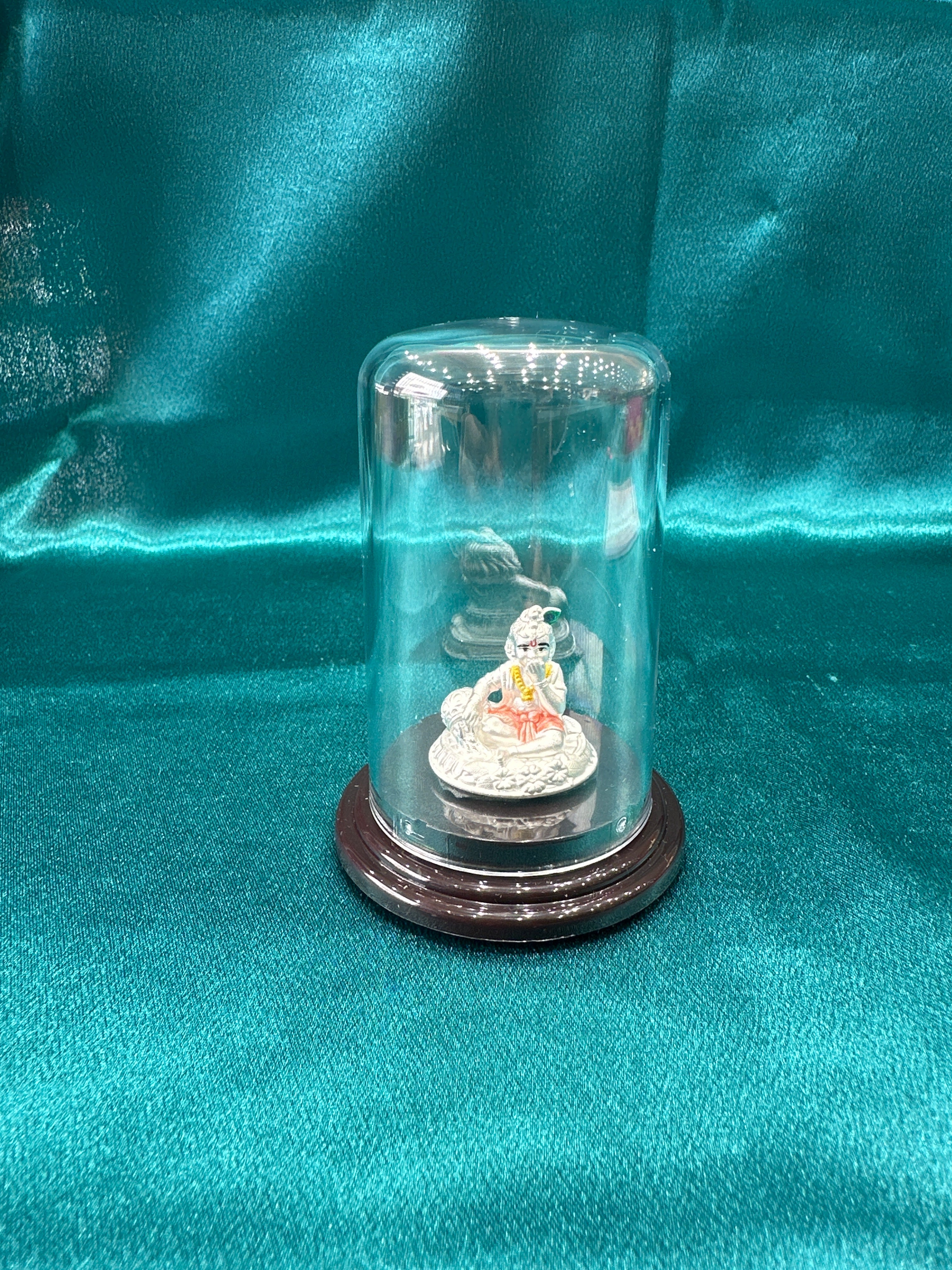 Pure Silver Krishna Ji Idol (Murti)