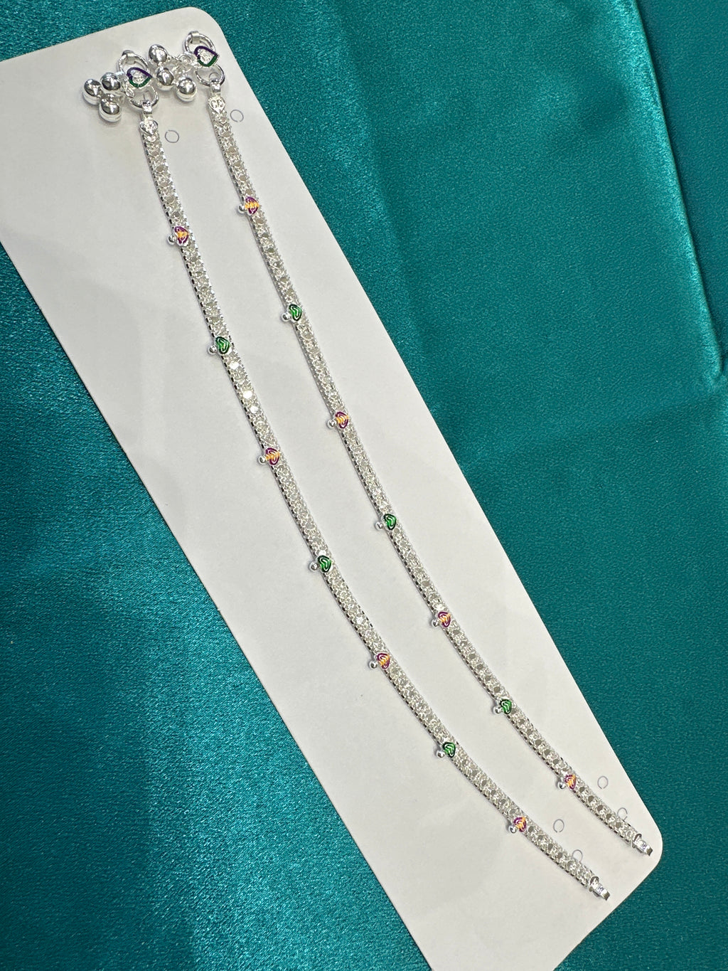 Women’s Fancy/Traditional Silver Anklet