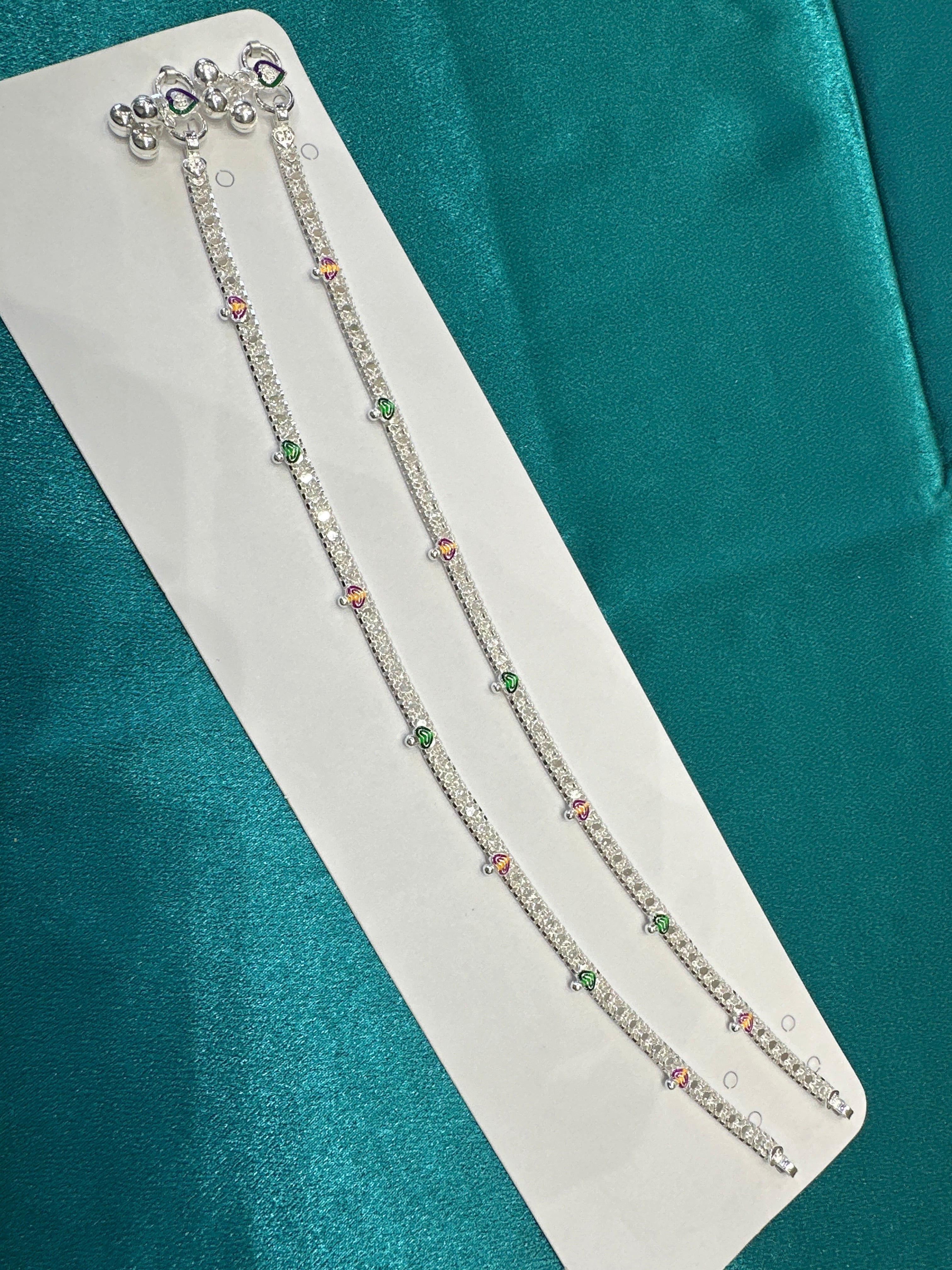 Women’s Fancy/Traditional Silver Anklet