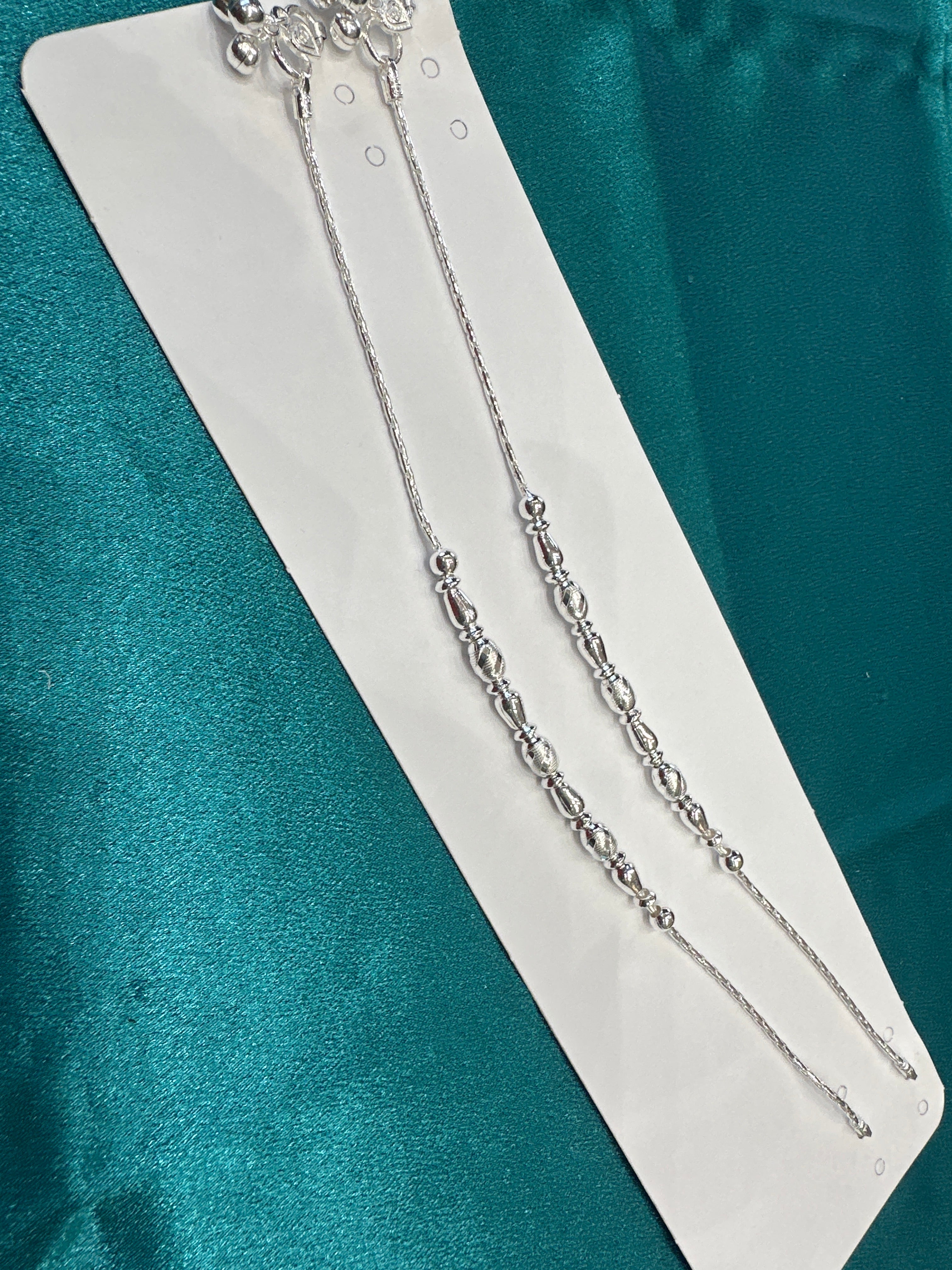 Women’s Fancy/Traditional Silver Anklet