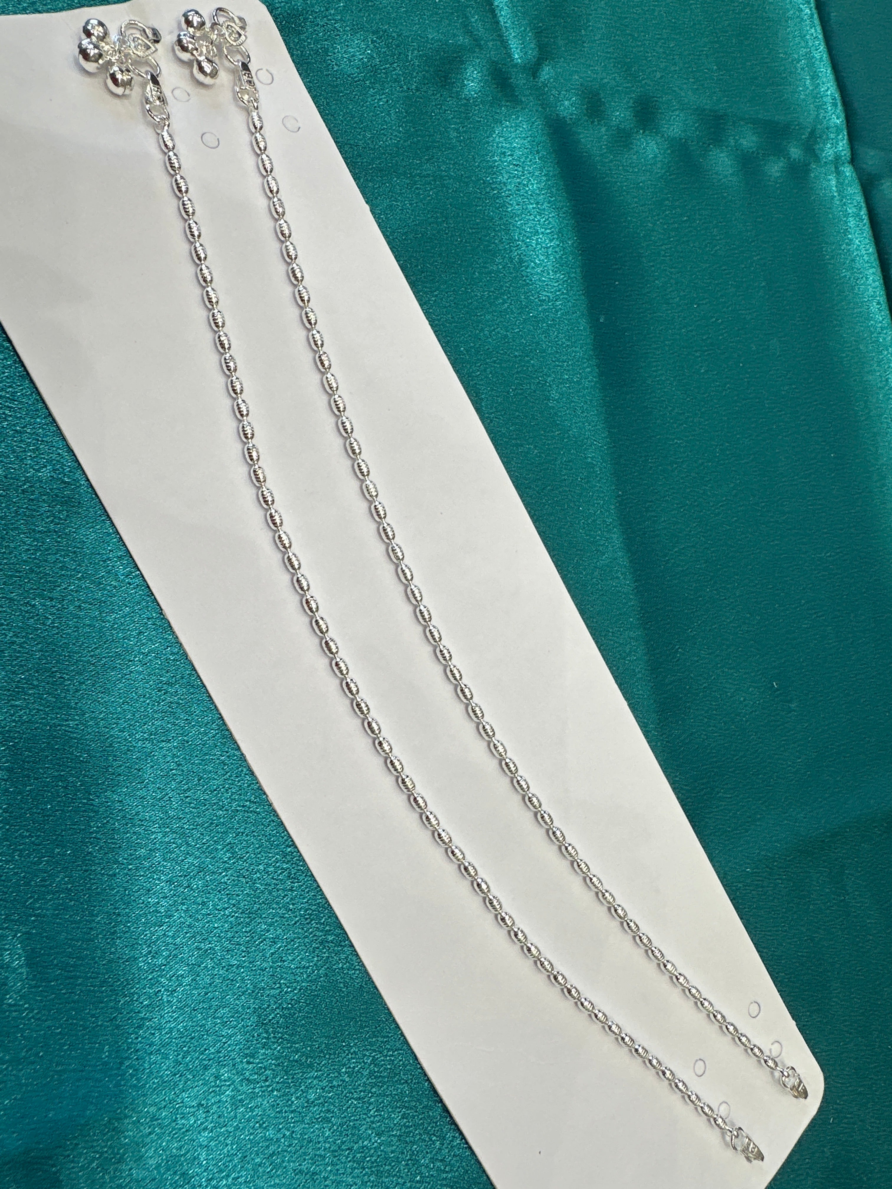 Women’s Fancy/Traditional Silver Anklet
