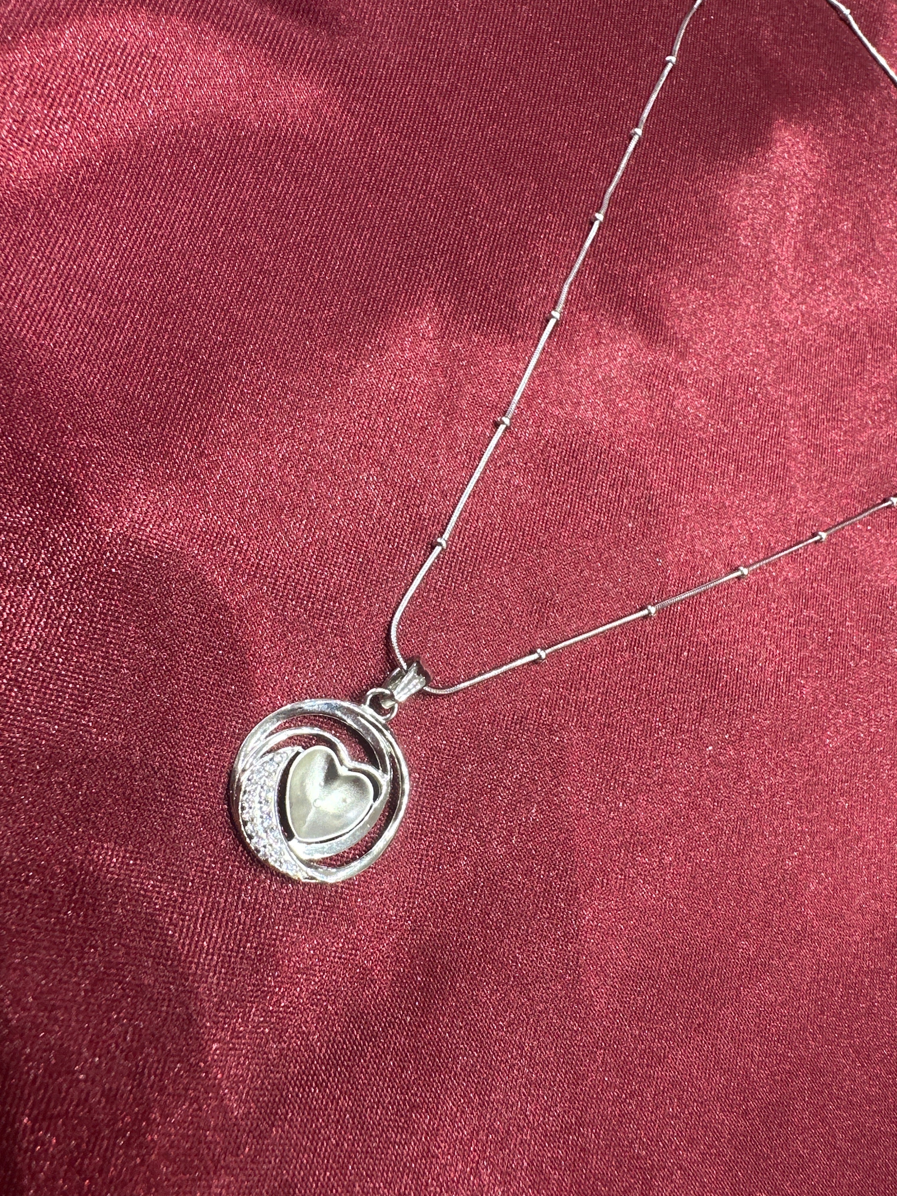 Women’s Fancy Silver pendant set