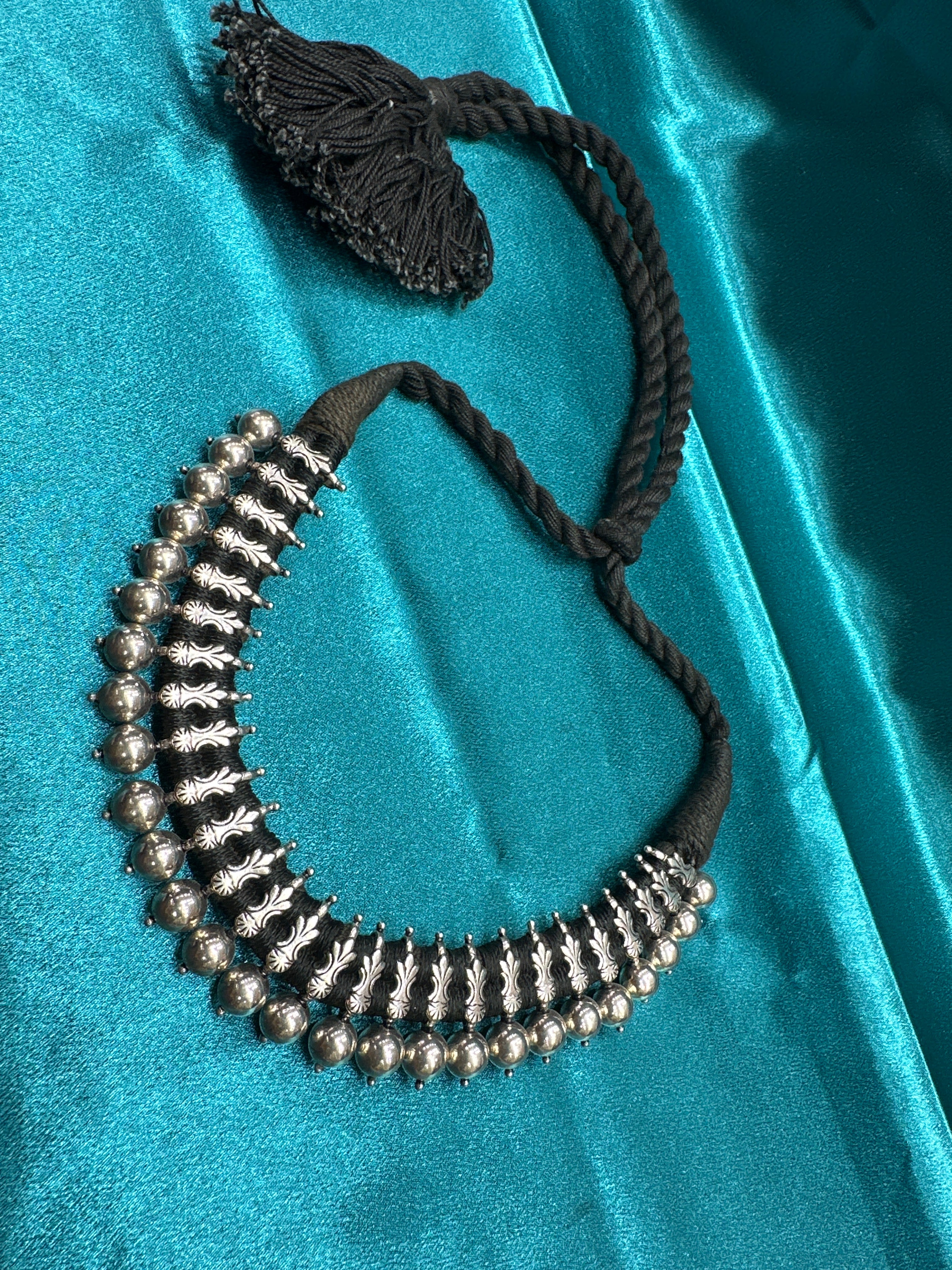 Antique Style Designer Silver necklace