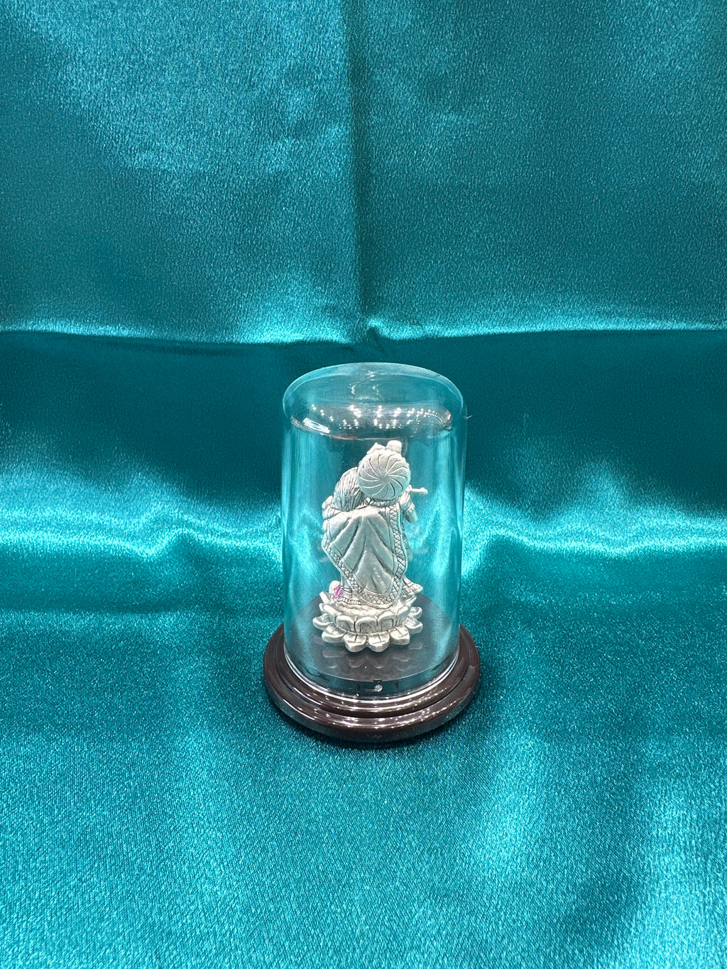 Pure Silver Radha Krishna Ji Idol (Murti)