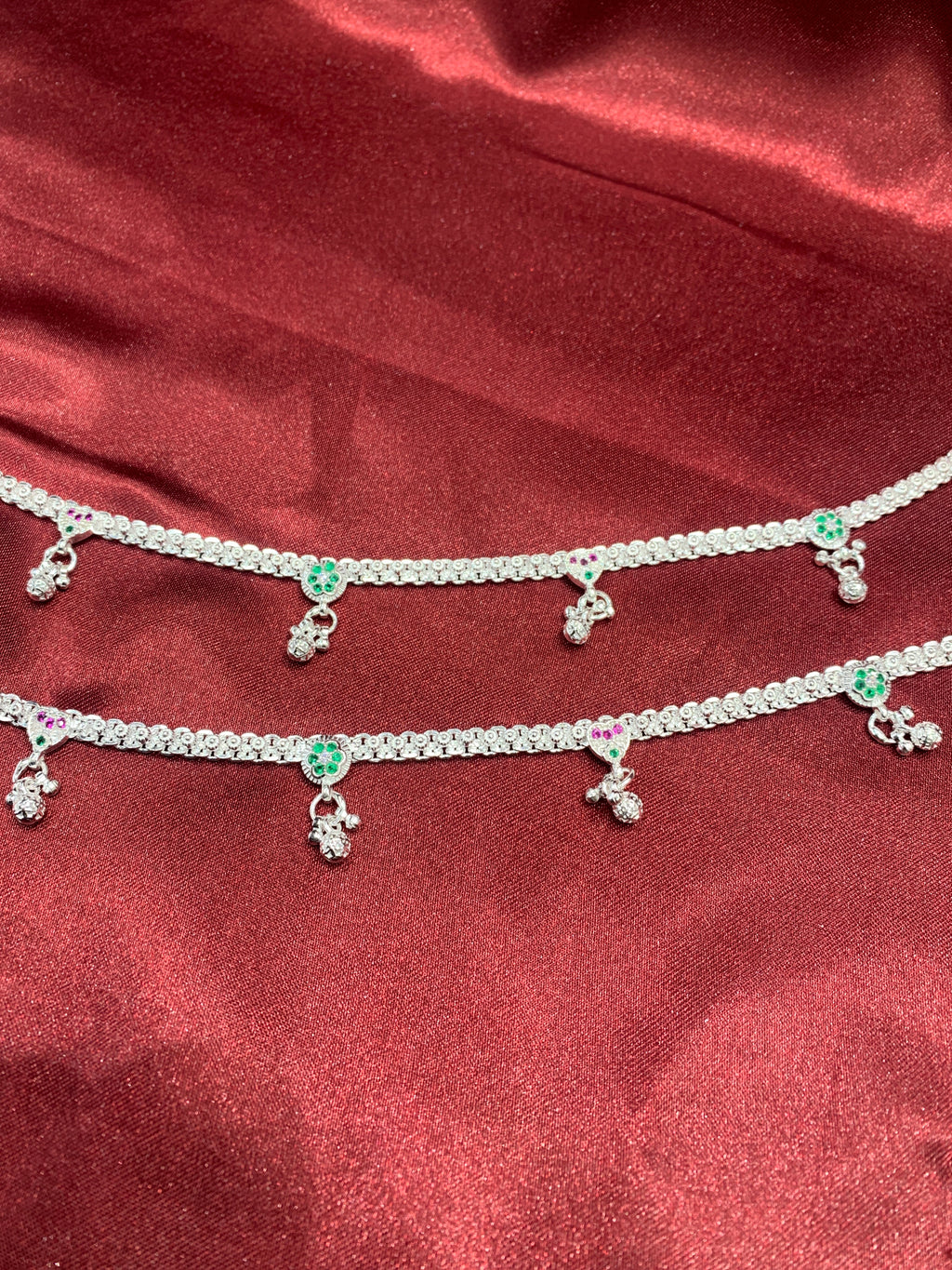 Women’s Fancy/Traditional Silver Anklet