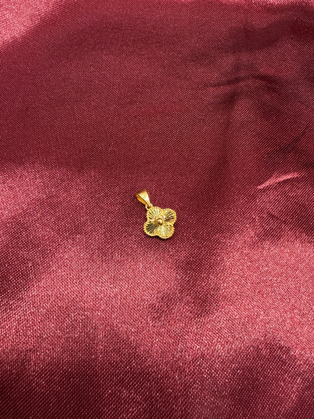 22k Gold Pendant and Earrings