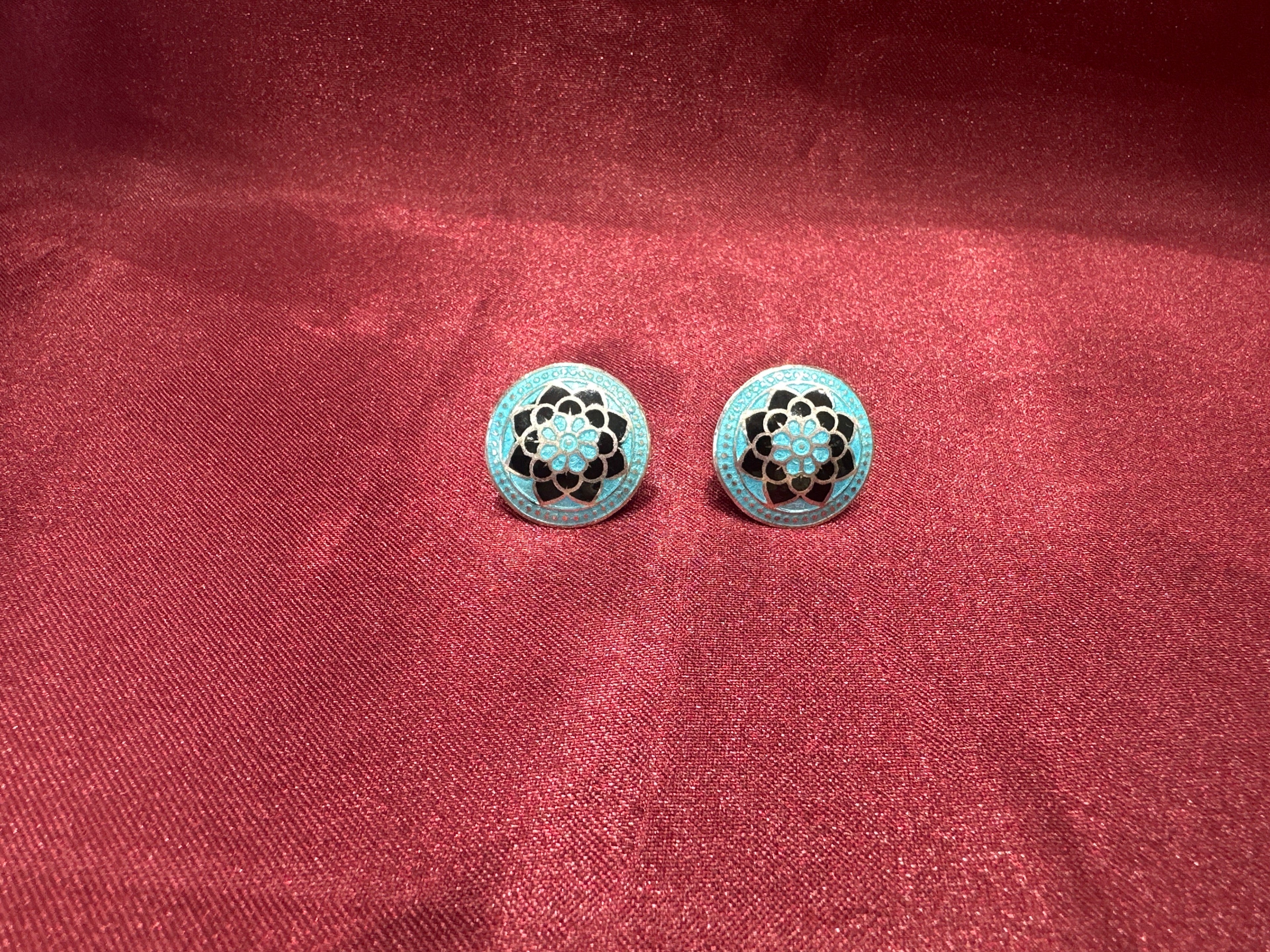 Antique Style Designer Silver Earrings