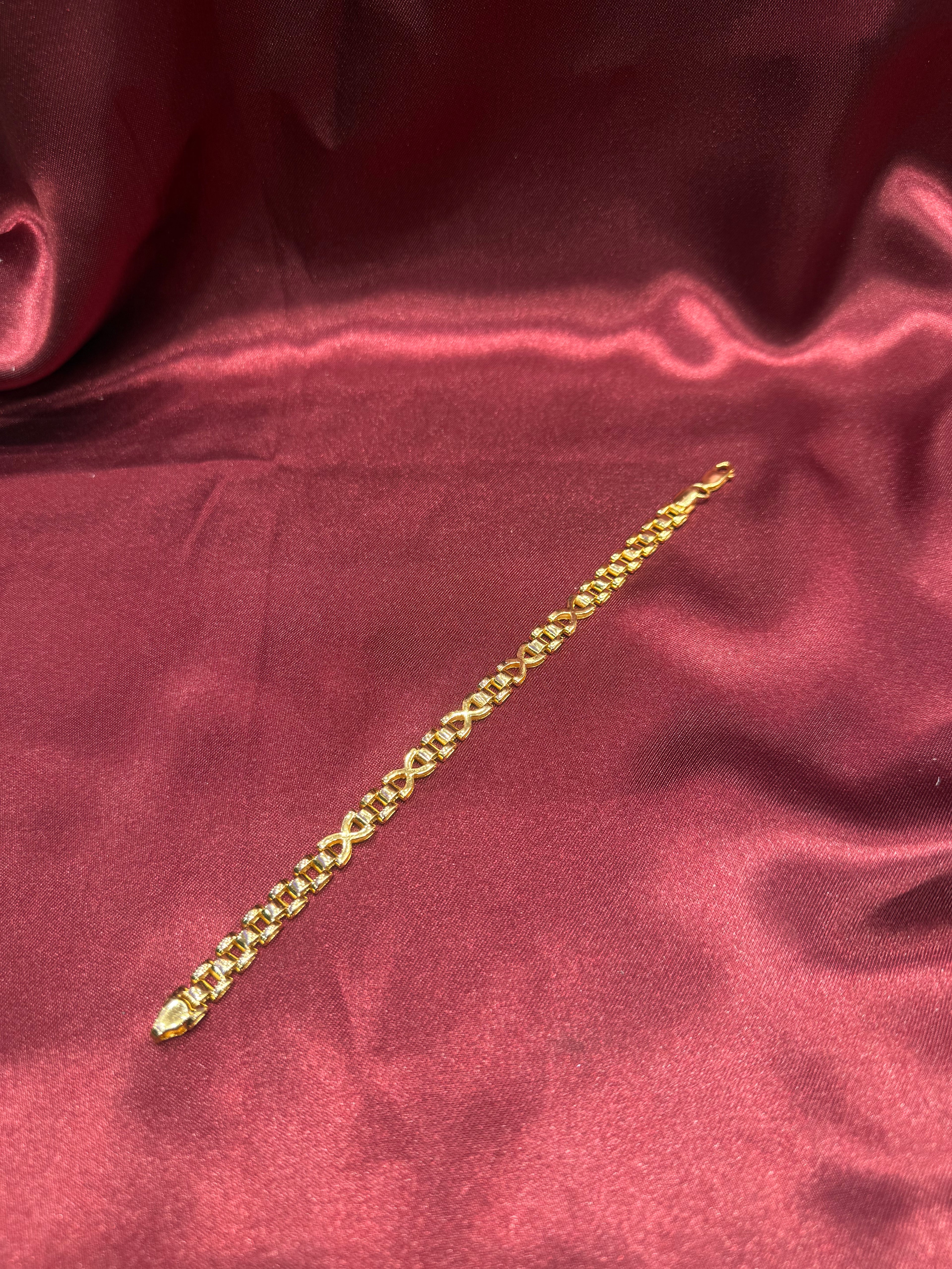 Men’s Gold Plated Silver 925 Bracelet