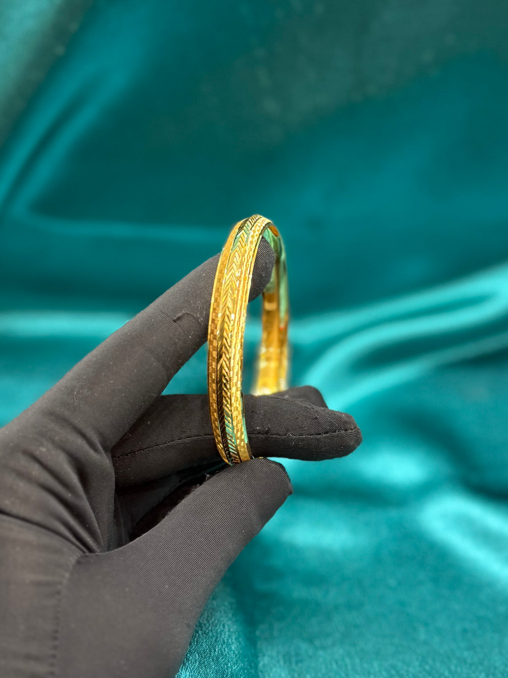 22K Gold Men’s CNC Kara