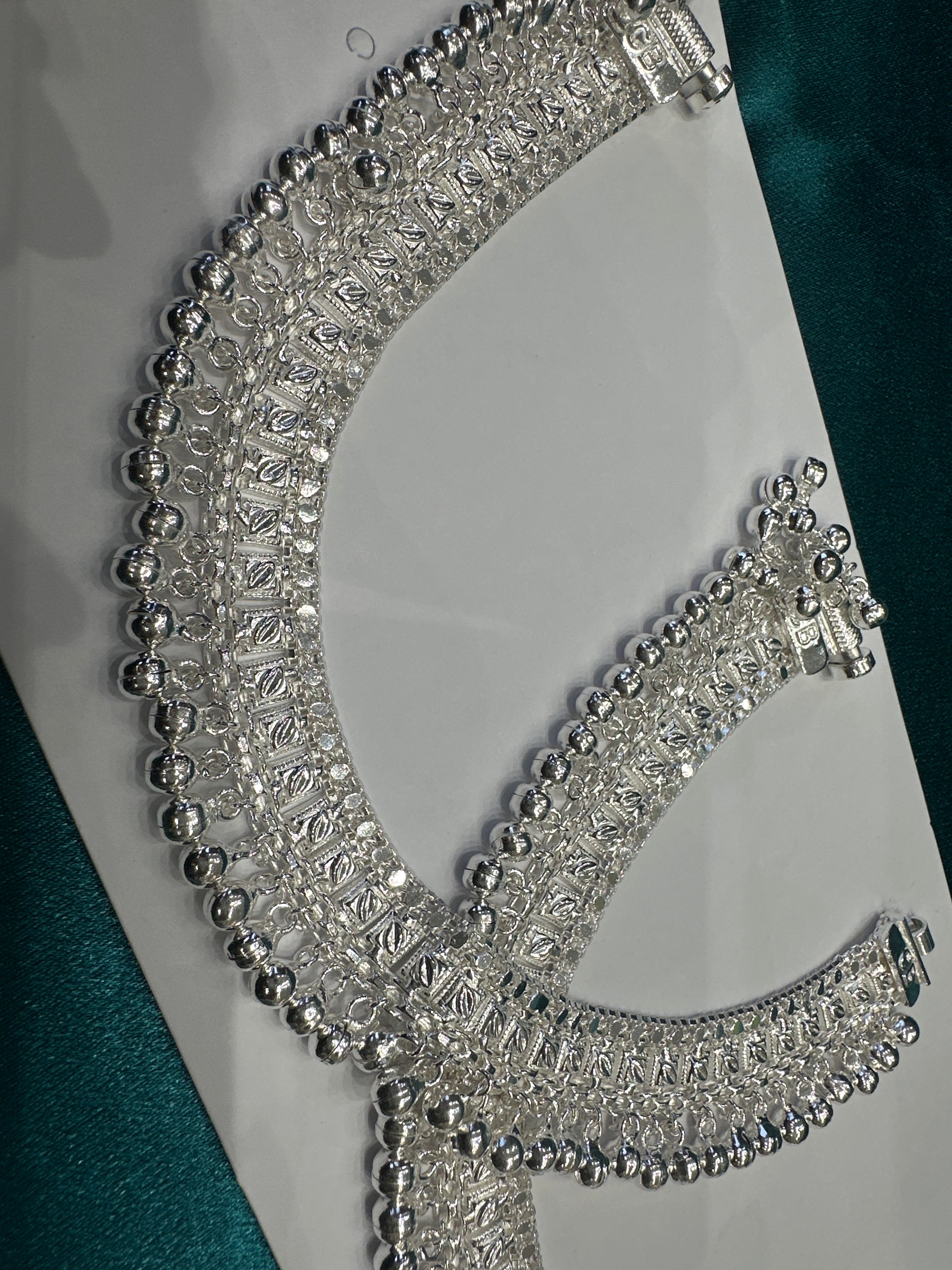 Women’s Fancy/Traditional Silver Anklet