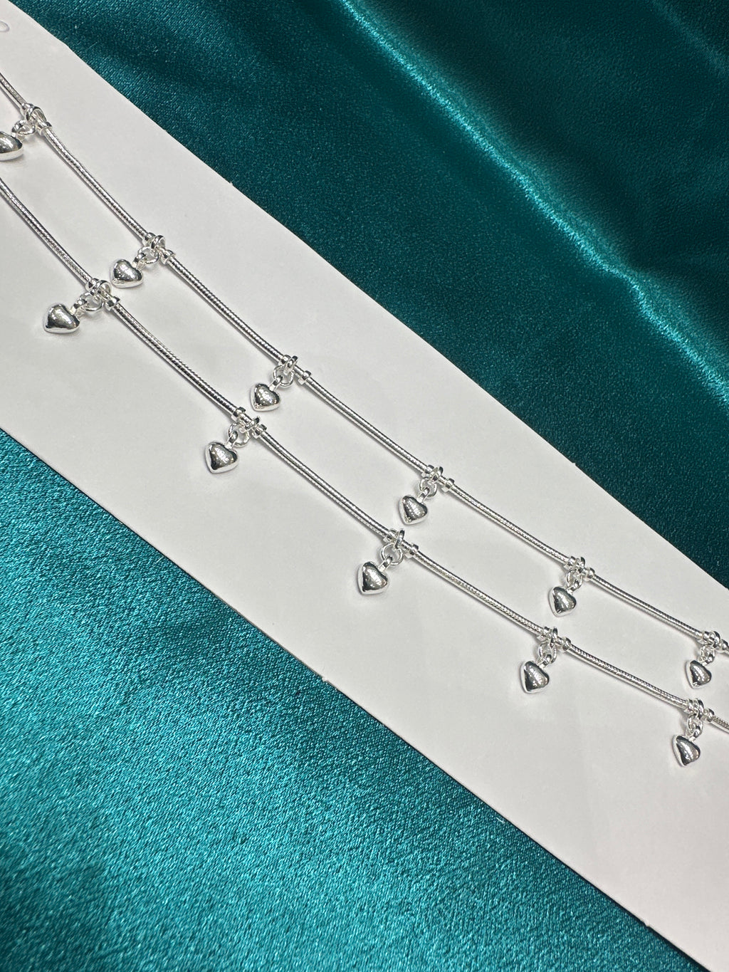 Women’s Fancy/Traditional Silver Anklet
