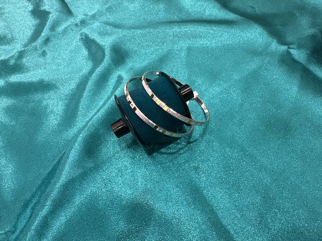 Designer Silver Bangles