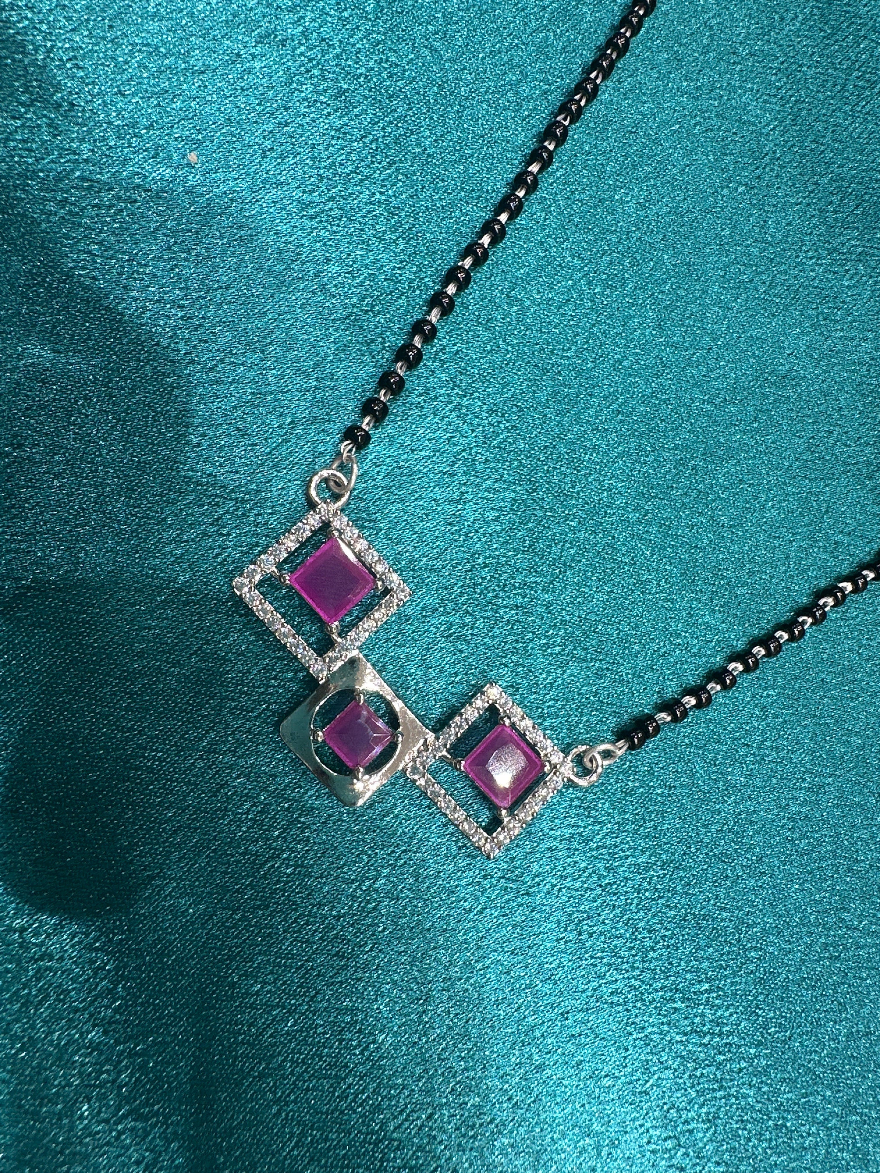 Silver Mangalsutra