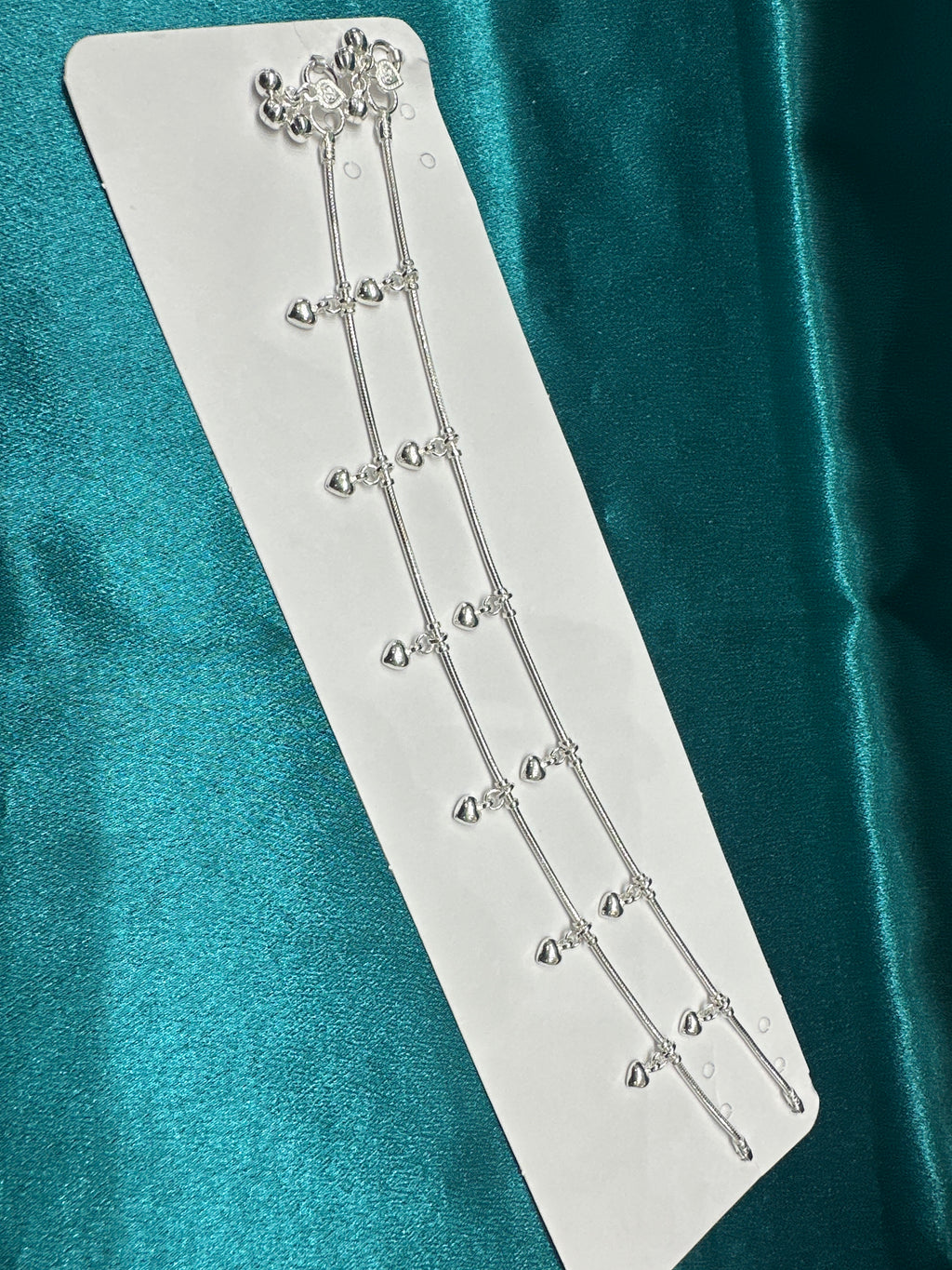 Women’s Fancy/Traditional Silver Anklet