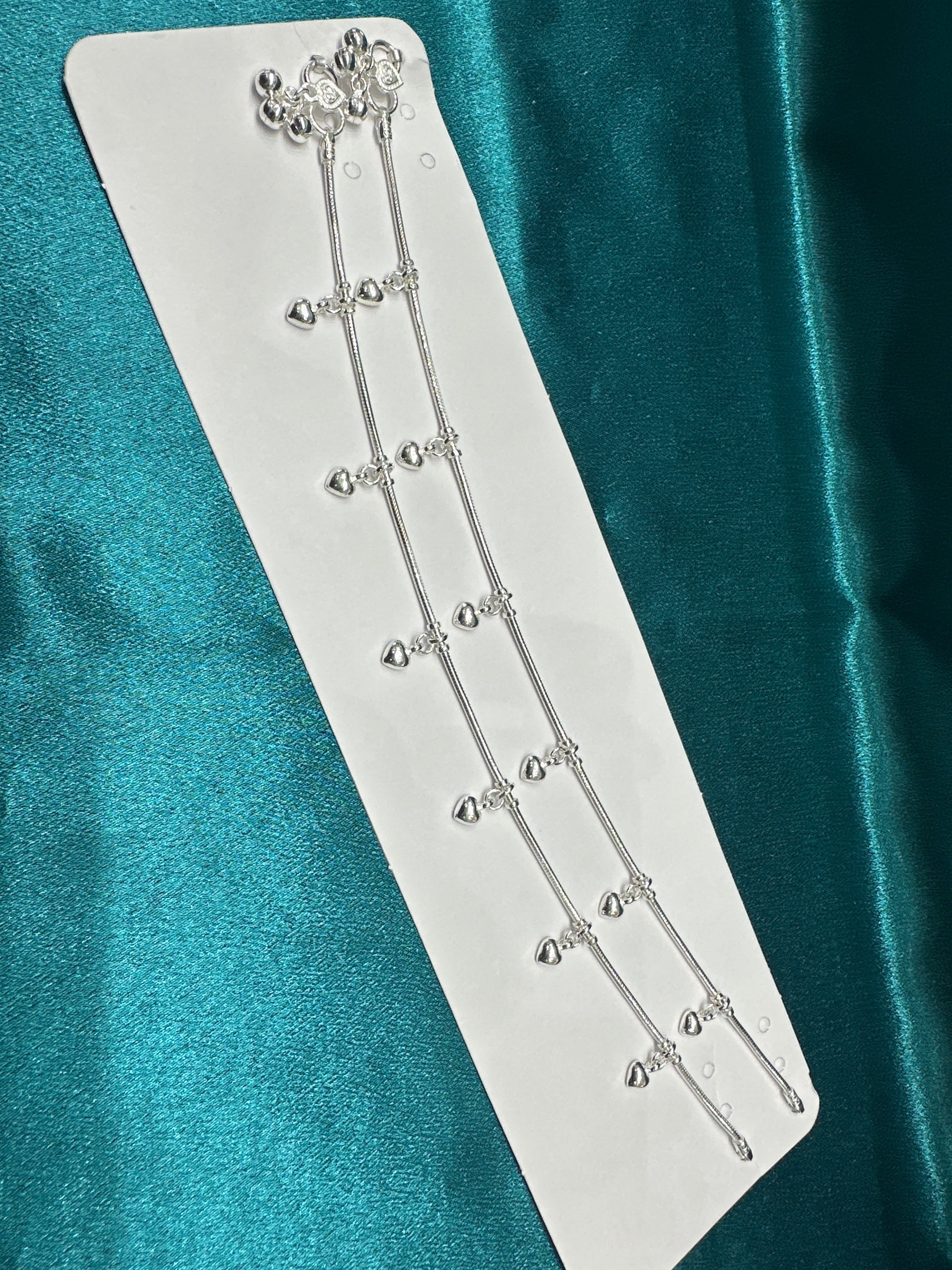 Women’s Fancy/Traditional Silver Anklet