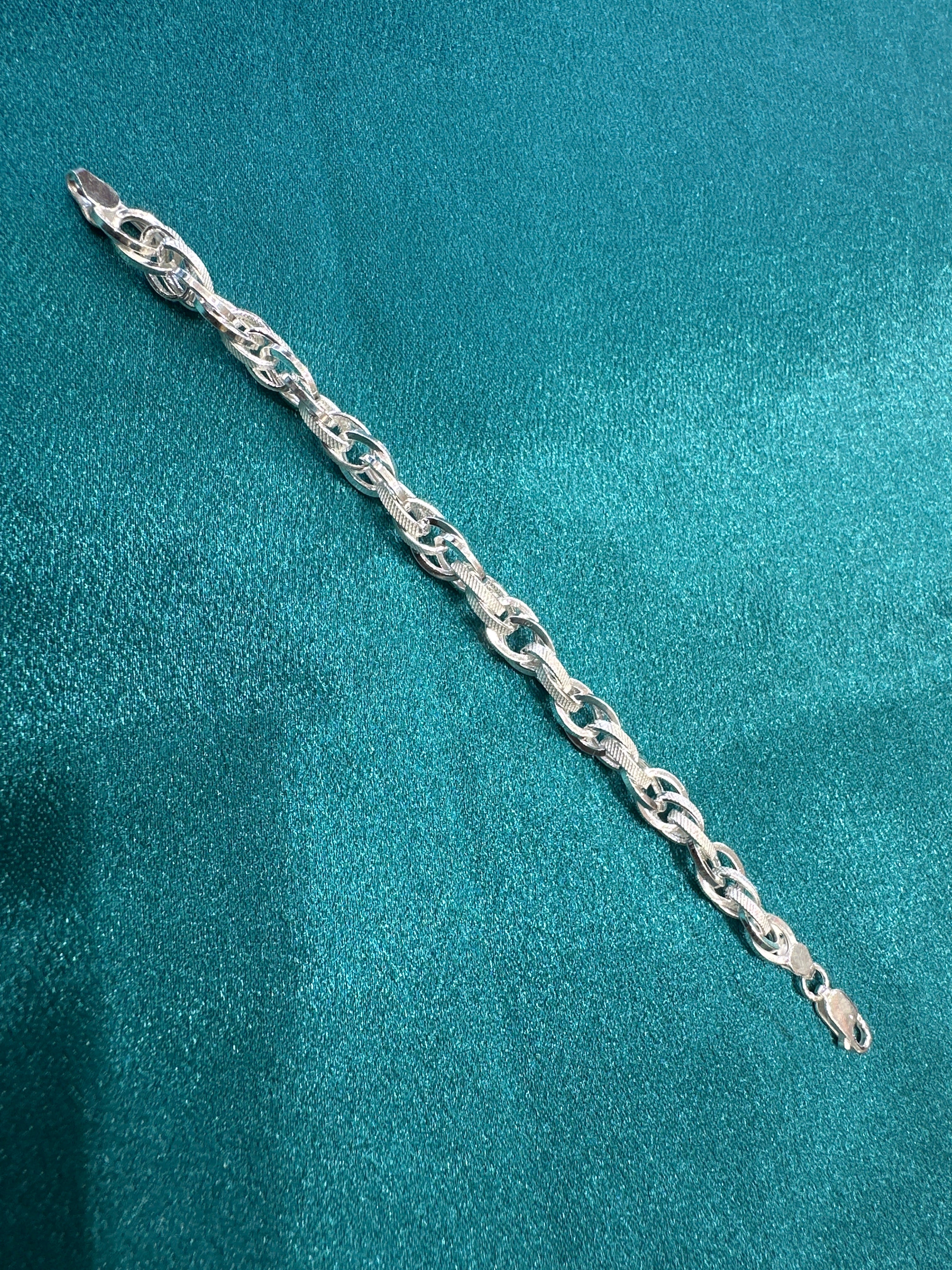 Men’s Designer Silver Bracelet (6mm)