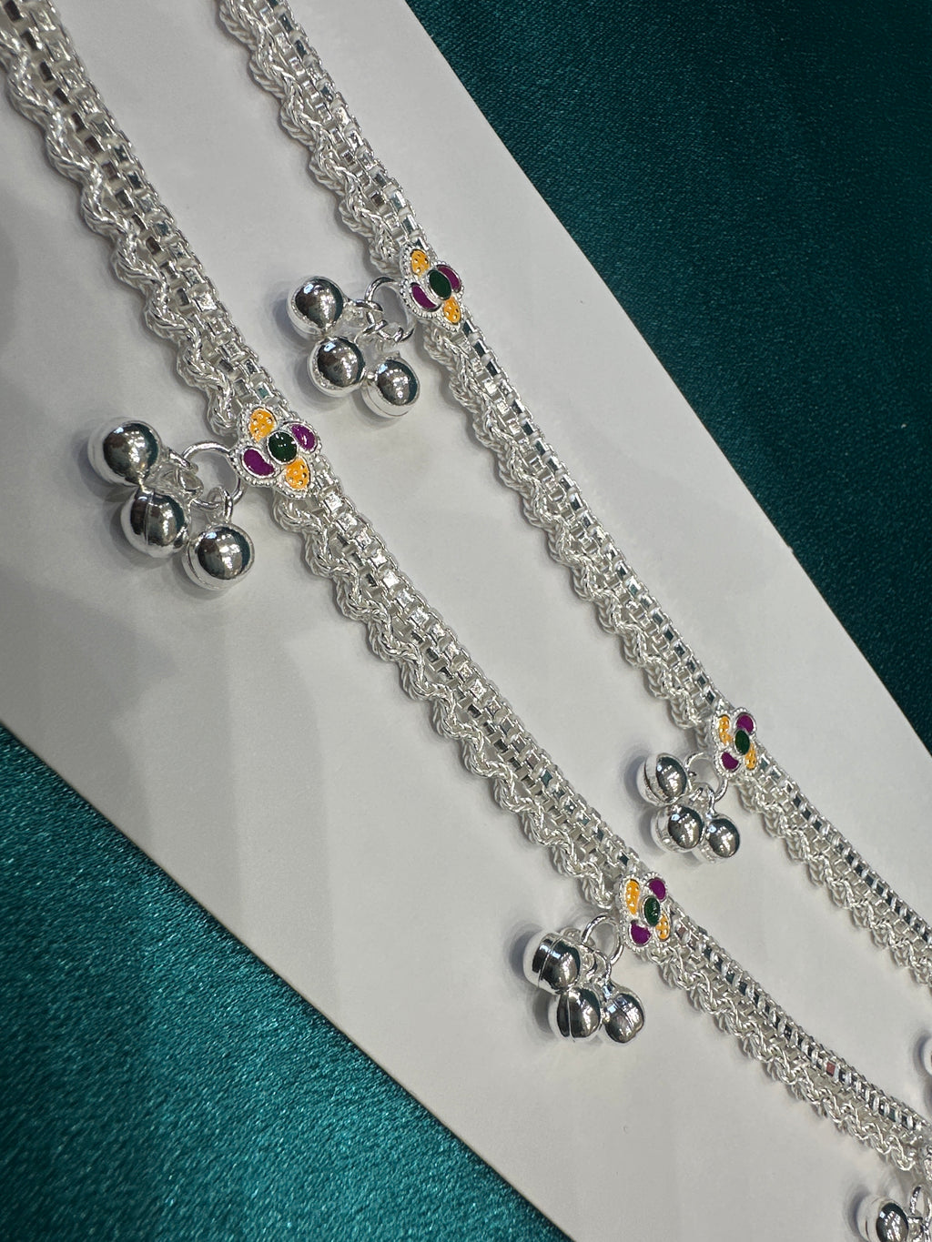Women’s Fancy/Traditional Silver Anklet