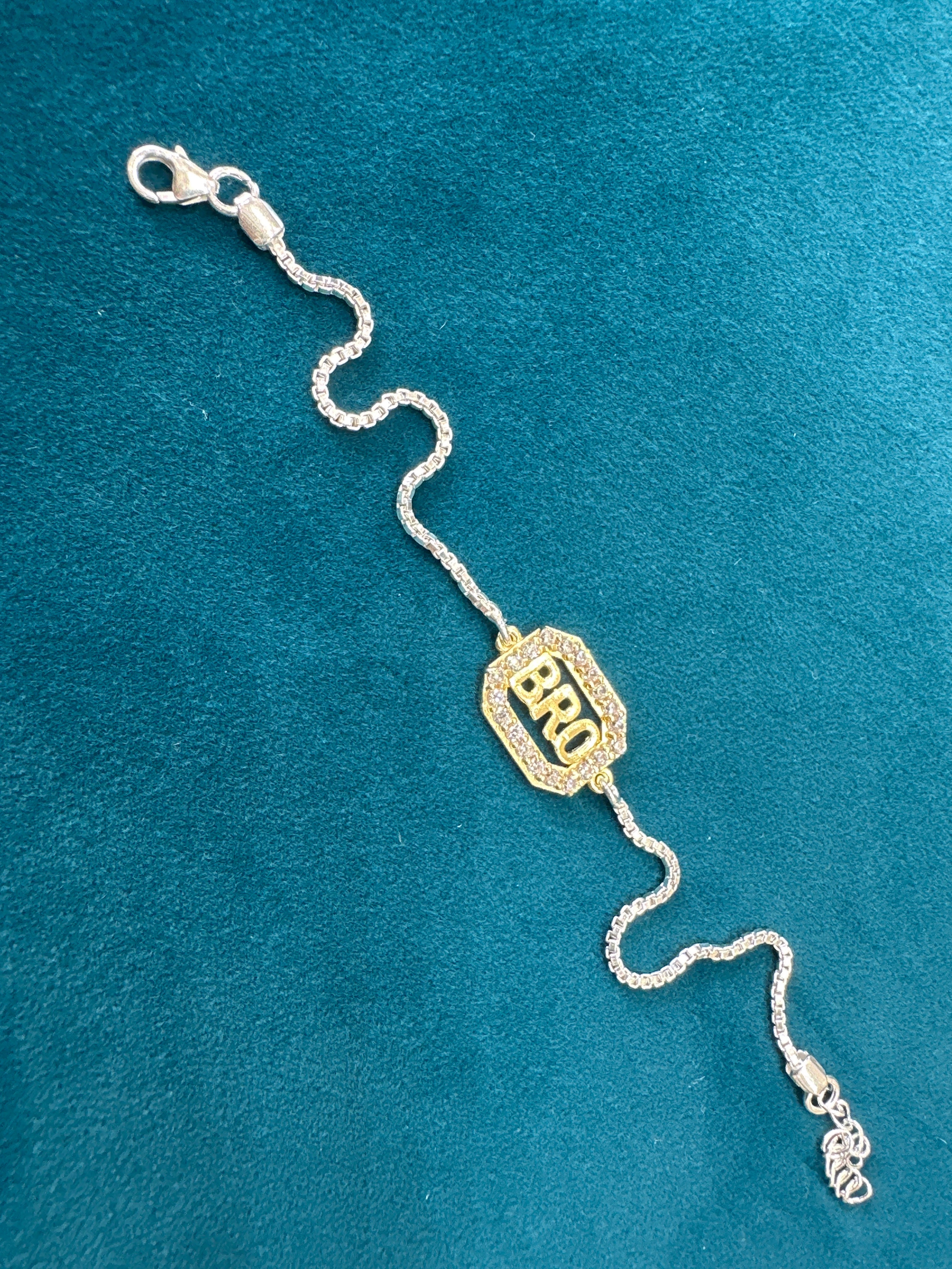 Silver Fancy Rakhi
