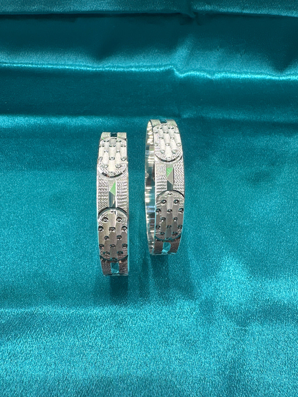 Designer Silver Bangles